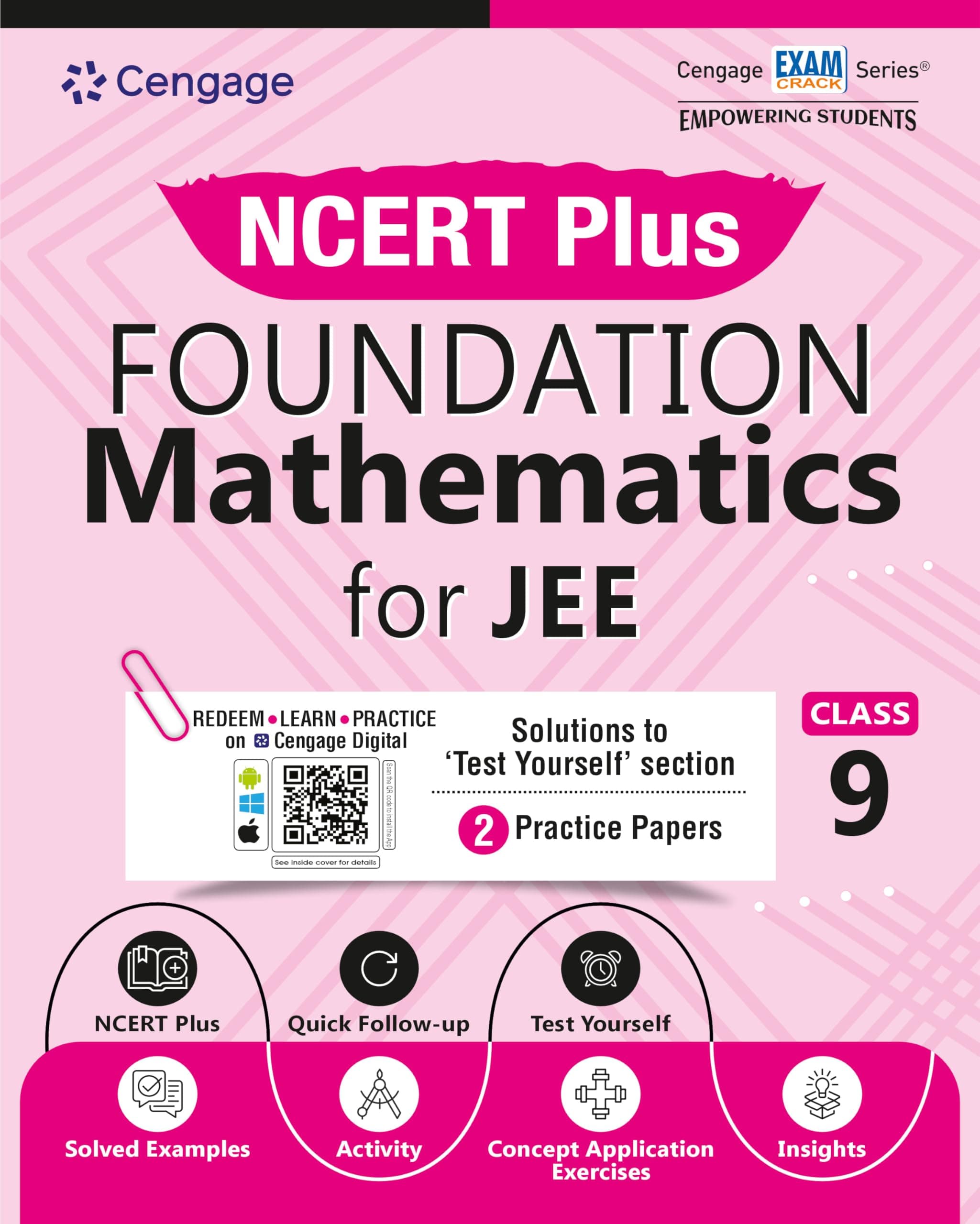 Cengage NCERT Plus Foundation Mathematics for JEE: Class 9