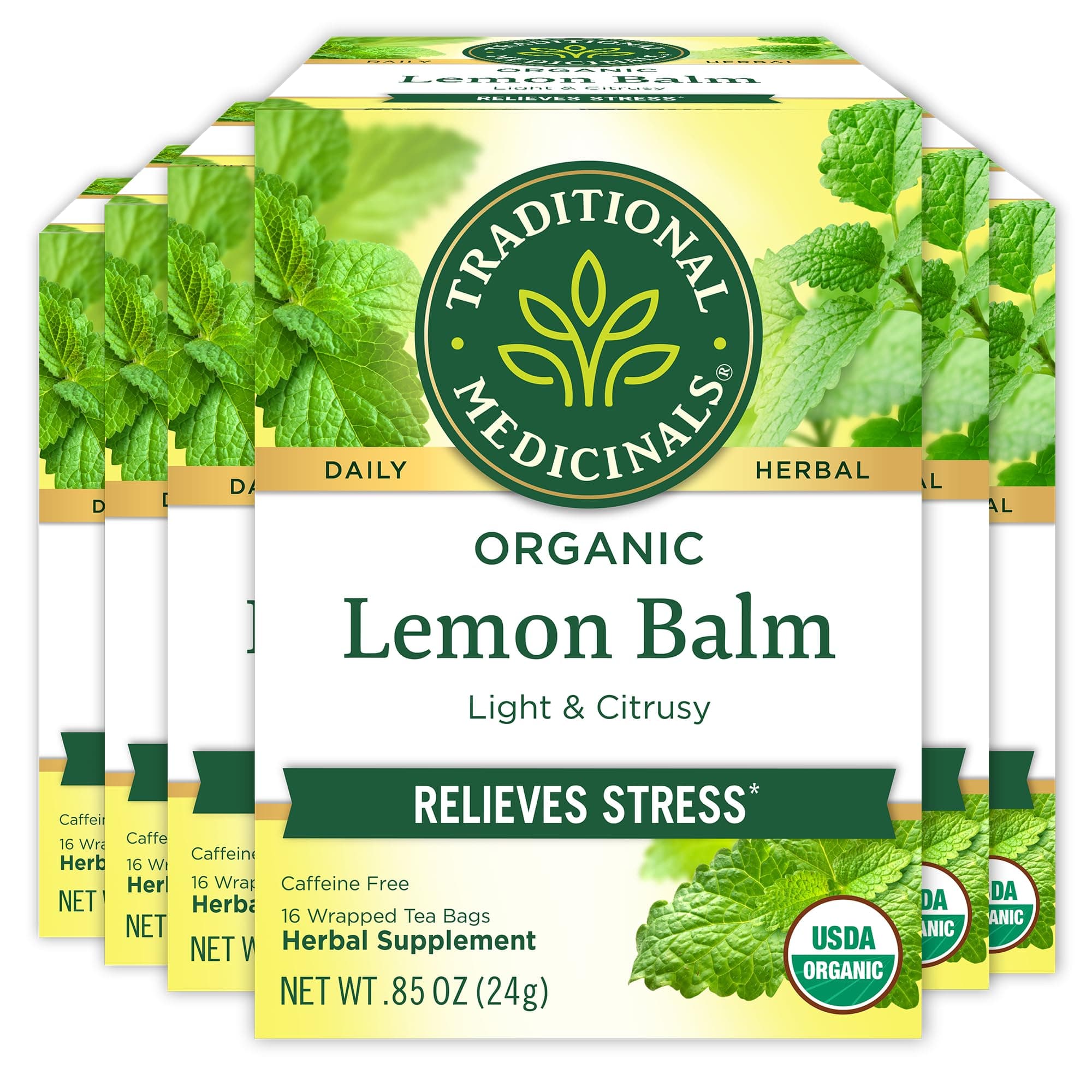 Organic Lemon Balm Herbal Tea