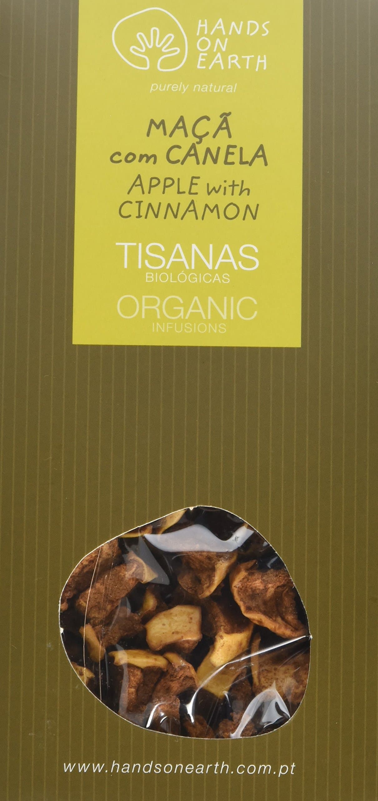 Hands on EarthApple and Cinnamon Tea 60 g (pack of 2)