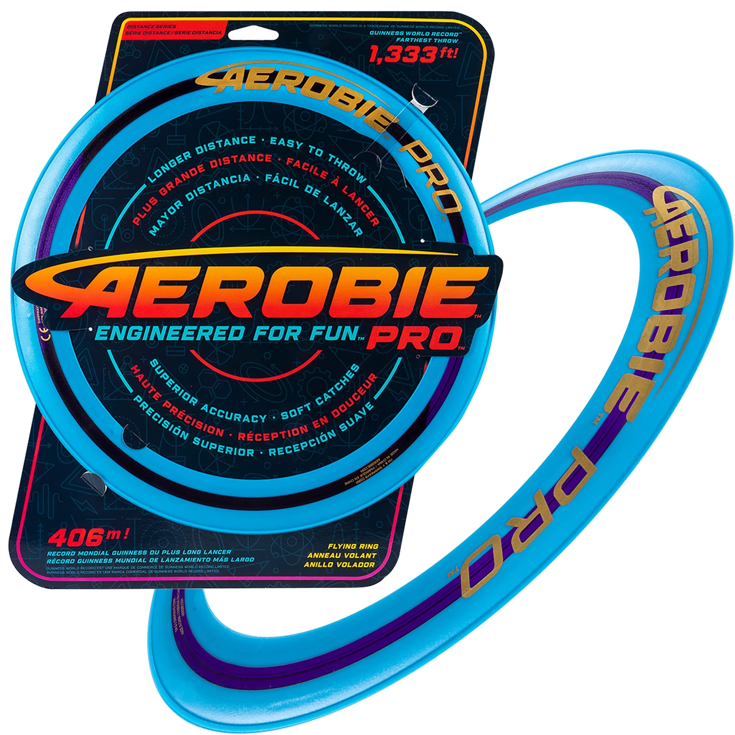 Aerobie 970031 Pro Frisbee Throw Ring, Assorted