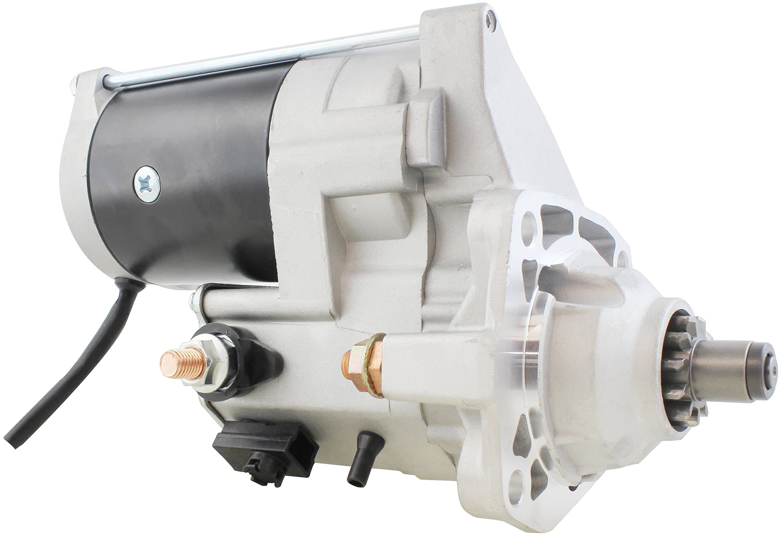 New Starter compatible with John Deere Harvester 1490D Loader 444H 444J 444K 524K 544H 544J Ag & Industrial Equip 1997-2006 RE69705 RE70958 RE501150 SE501406 TY24443 246-30217 TG2280807413 280-7064