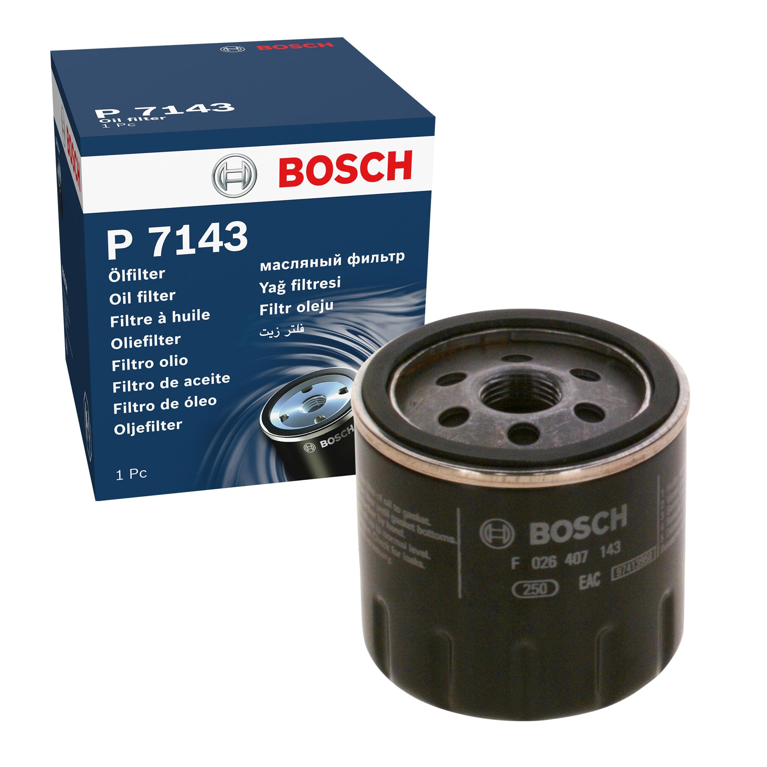 Bosch P7143 - Oil Filter Car