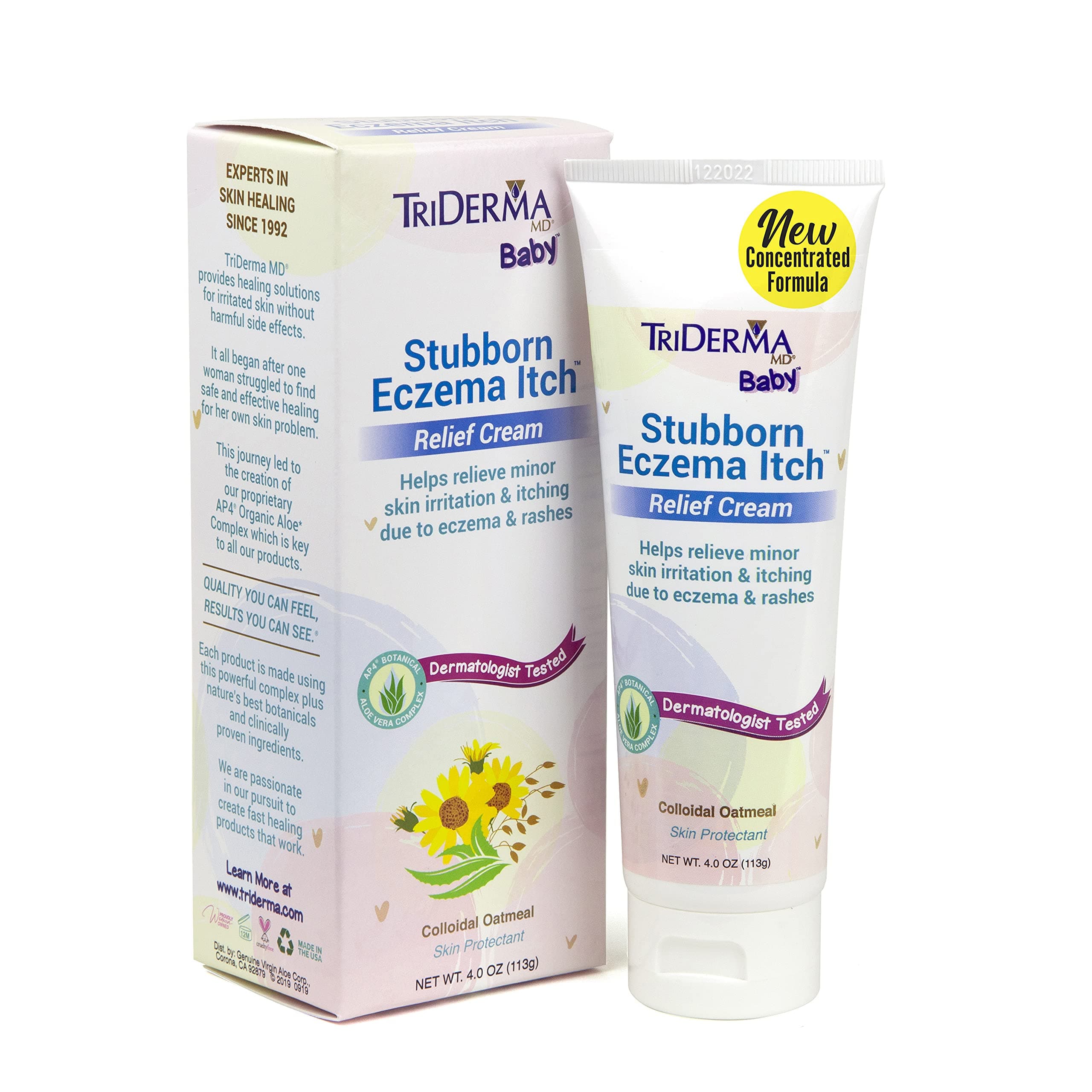 TriDerma Stubborn Eczema Itch Relief Cream (4 oz)