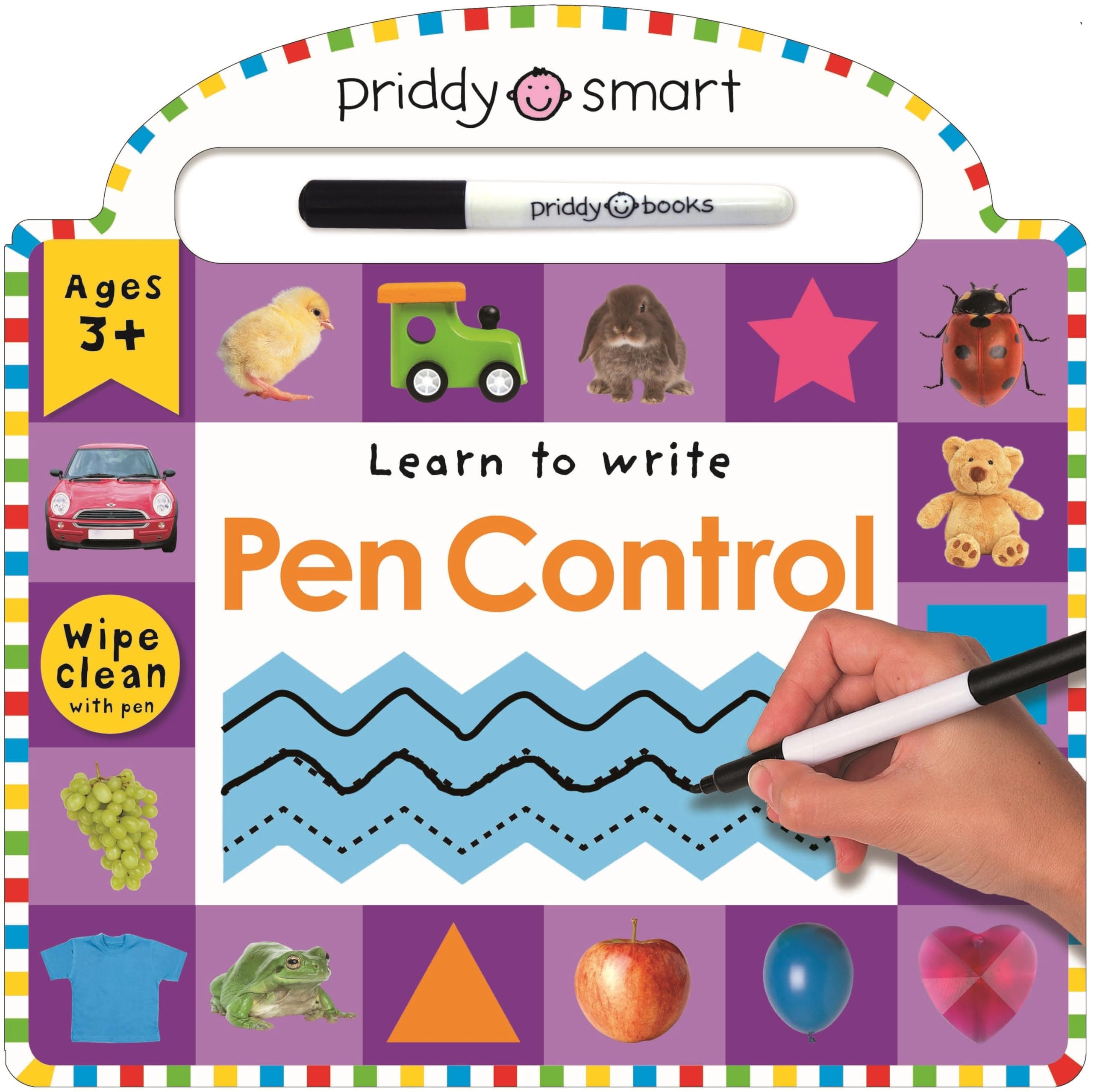 Wipe Clean: Pen Control: An Introduction to Pen Control with Activities To Do Again and Again! (Wipe Clean Learning Books)