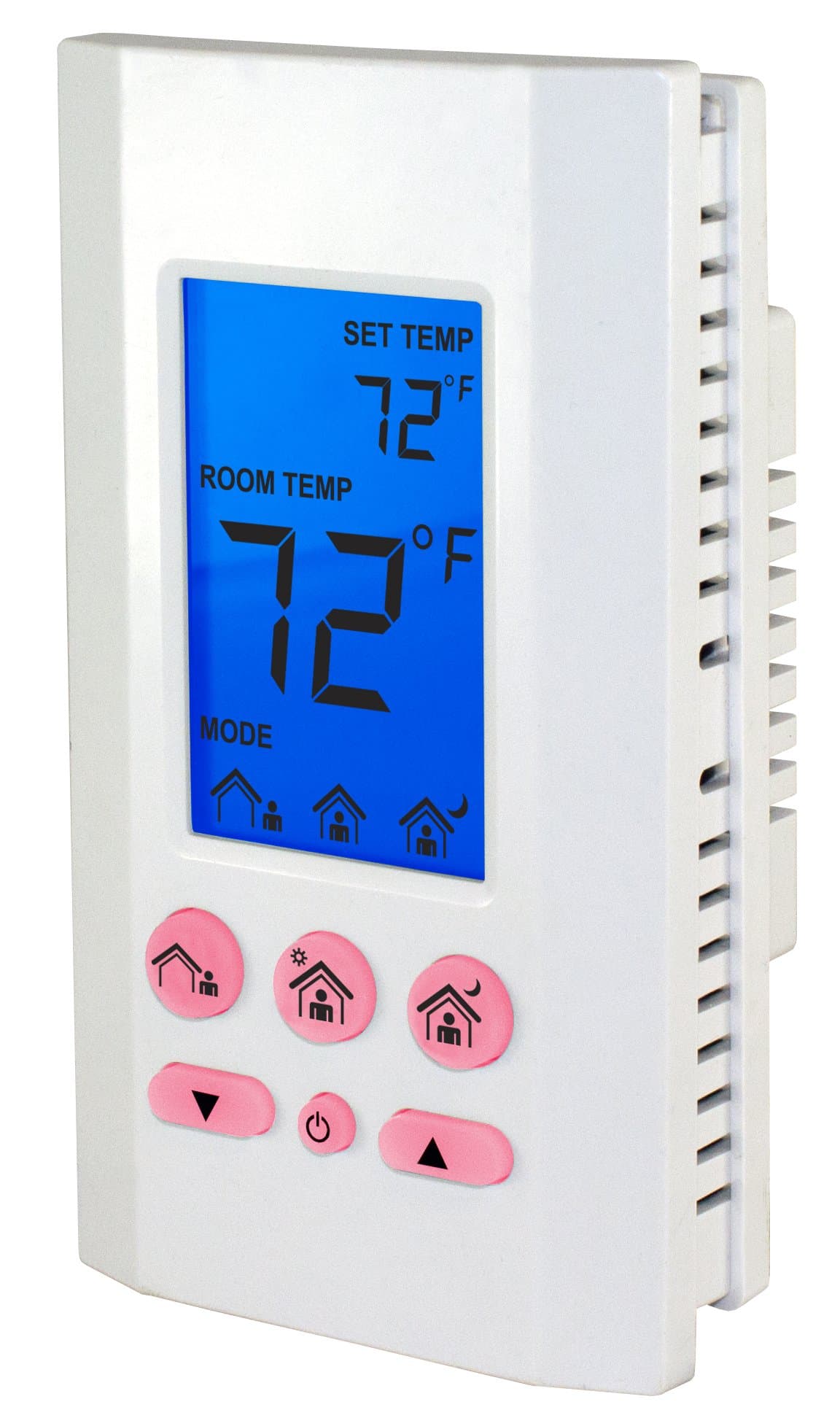 King Electric 1-Day 1-Pole Battery Powered Non-Programmable Thermostat K701E-B