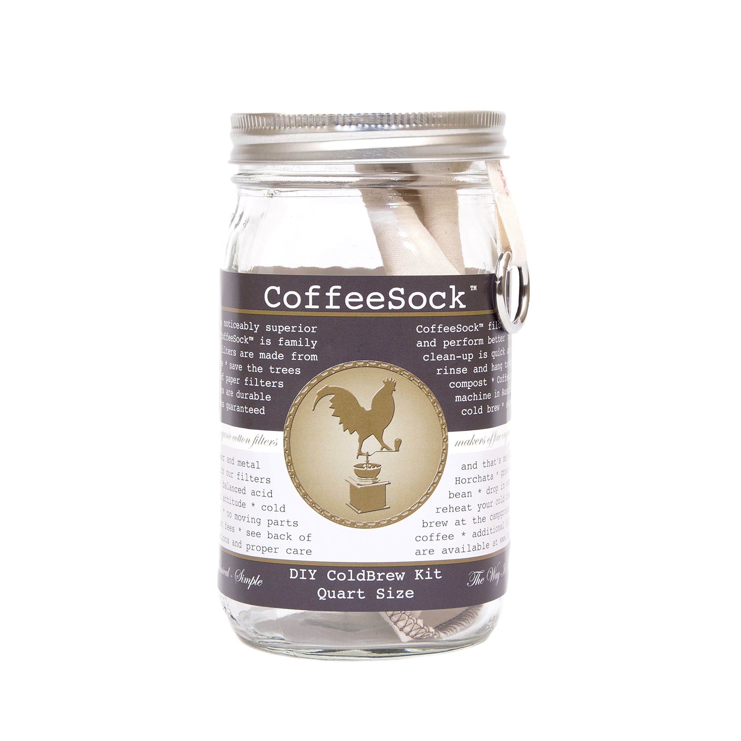 Coffee Sock, DIY Coldbrew Coffee Kit, 32 Ounce