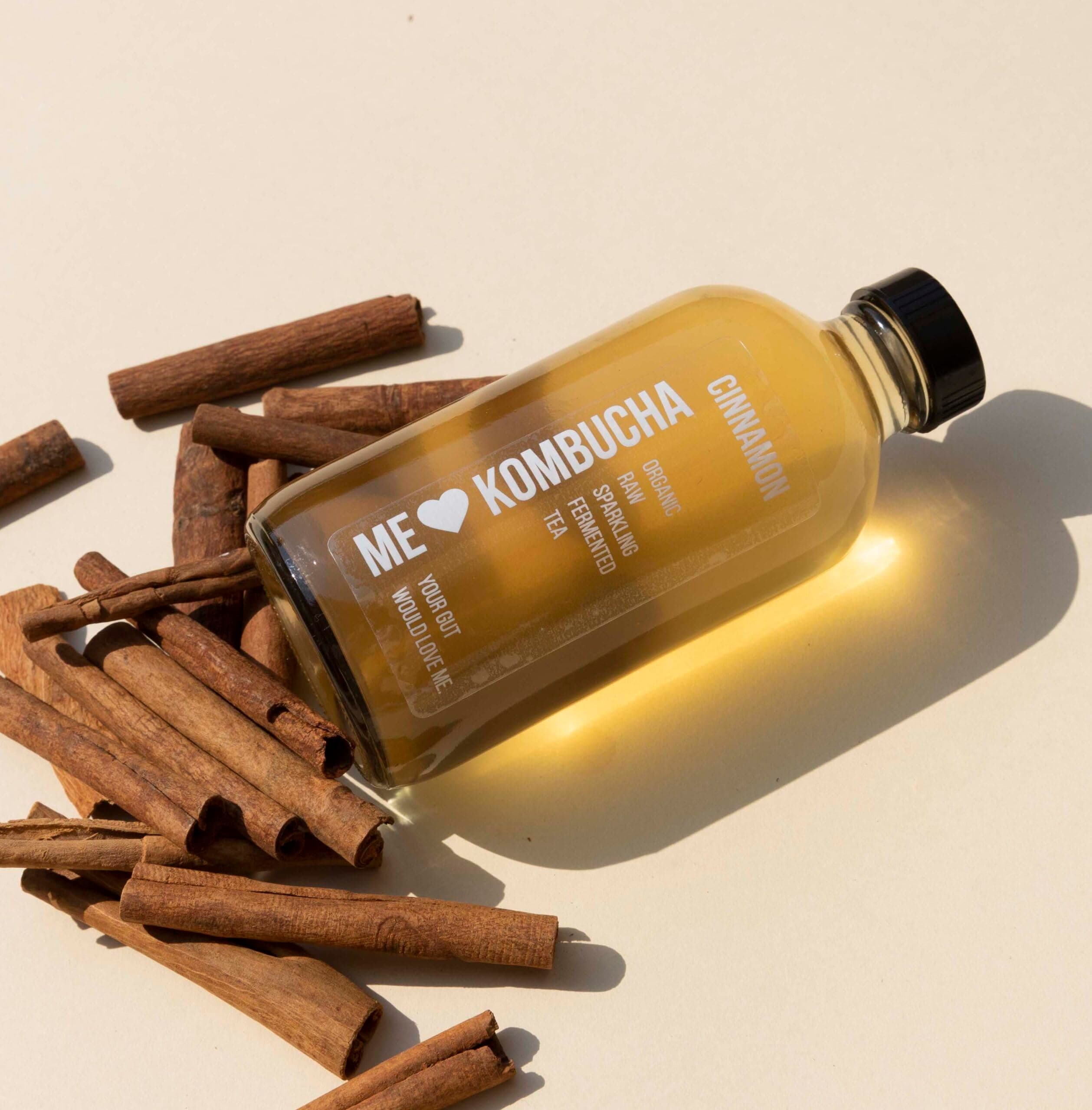 ME KOMBUCHA Cinnamon Drink (Pack of 6) 275ml