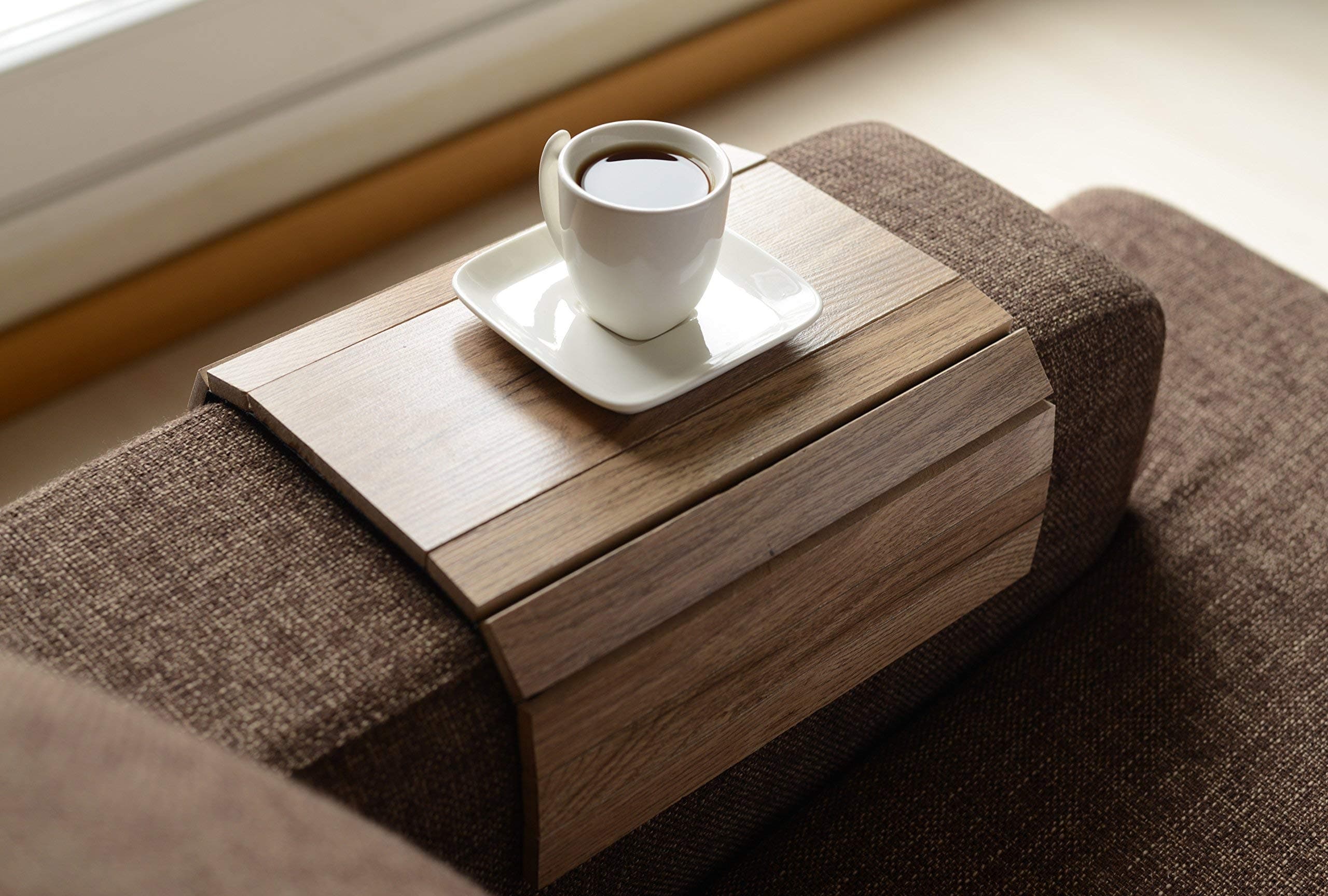 Sofa Tray Table,Handmade,Sofa Arm Tray,Armrest Tray,Sofa Arm Table,Coffee Table, Wood Gifts, Sofa Table,Wood Tray,Gift, Home & Living