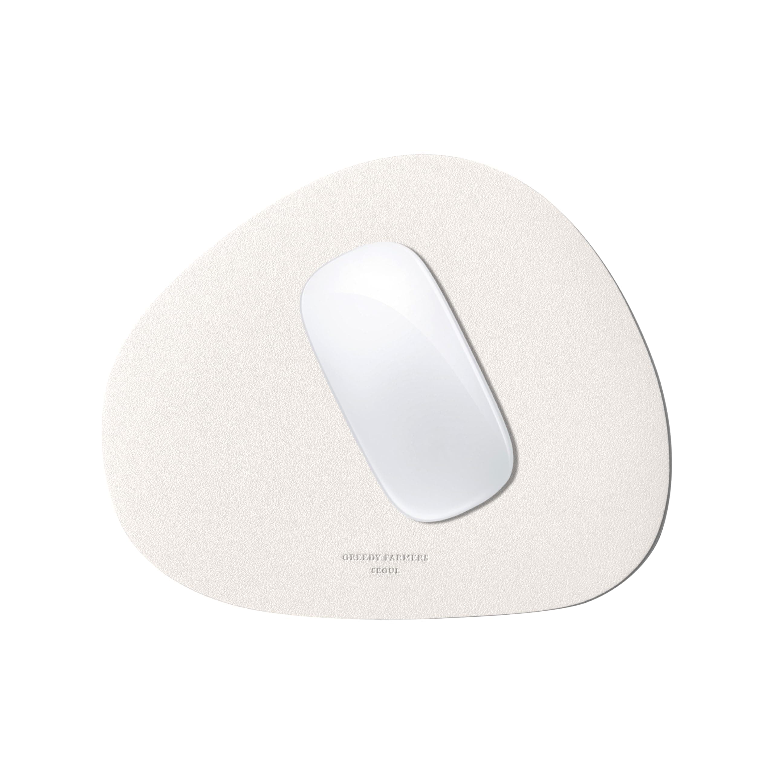 GREEDY FARMERS Mouse pad, Non-Slip Washable Waterproof Computer Mouse pad (Vanilla Cream)