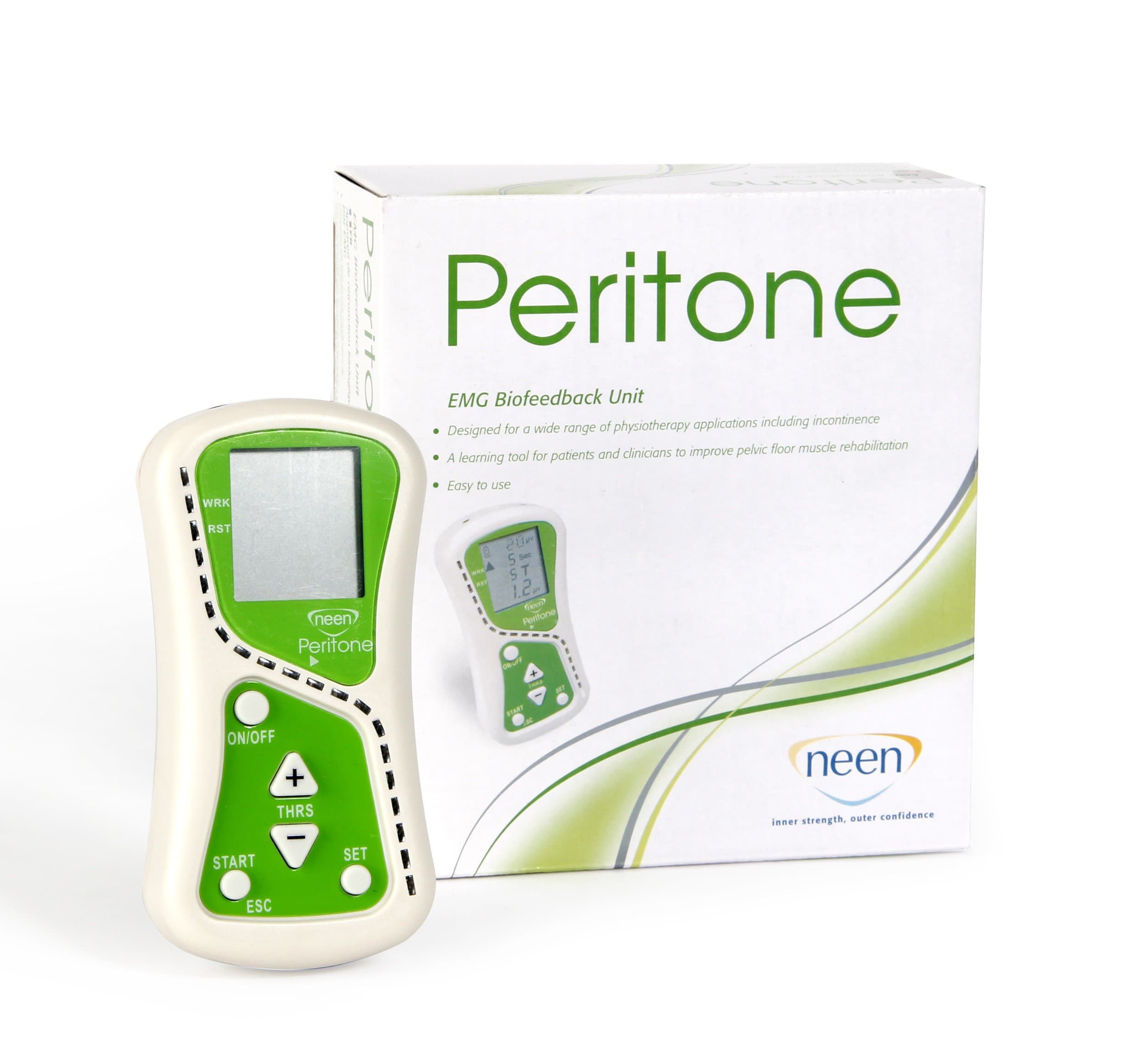 Performance Health Peritone Single Channel Emg Biofeedback Unit with Electrodes