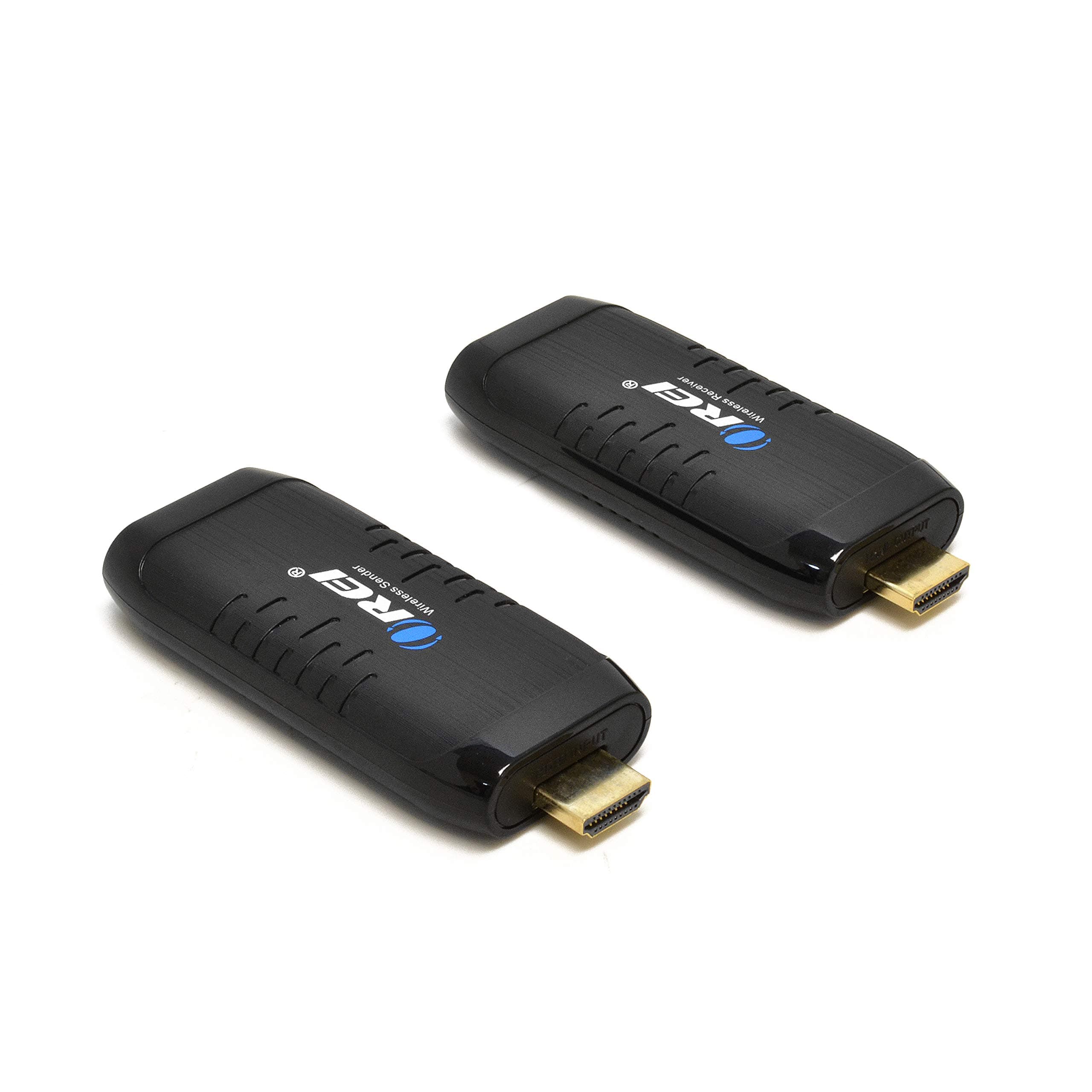 Wireless HDMI Extender Transmitter & Receiver Dongle 1080P Kit HDMI by OREI - Up to 50 Ft - Perfect for Streaming from Laptop, PC, Presentation, Switching, Power Point