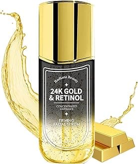 EXCELLENCE IN KOREAN SKINCARE - Discover the luxury of Korean skincare with Radiant Beauty 24K Gold and Retinol Face Serum. Our pre formula