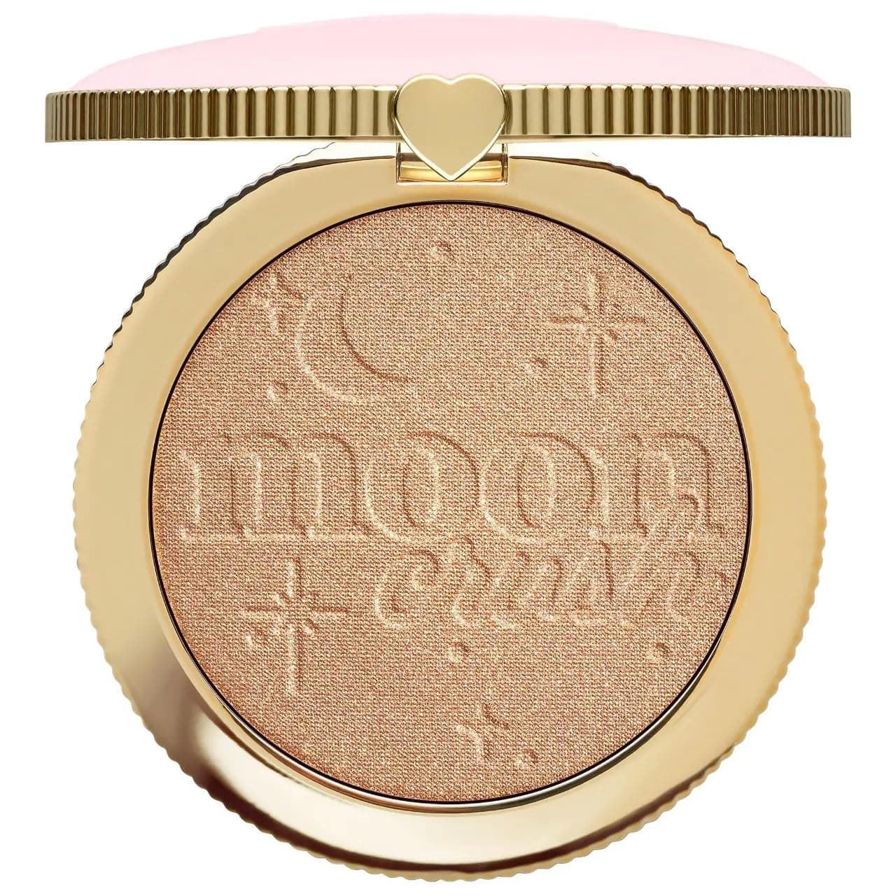 Moon Crush Highlighter - Sheer Glossy Multi-Use Powder Summer Moon - Bronzed Rose Gold NET WT. 0.24 OZ. / 7.0 g