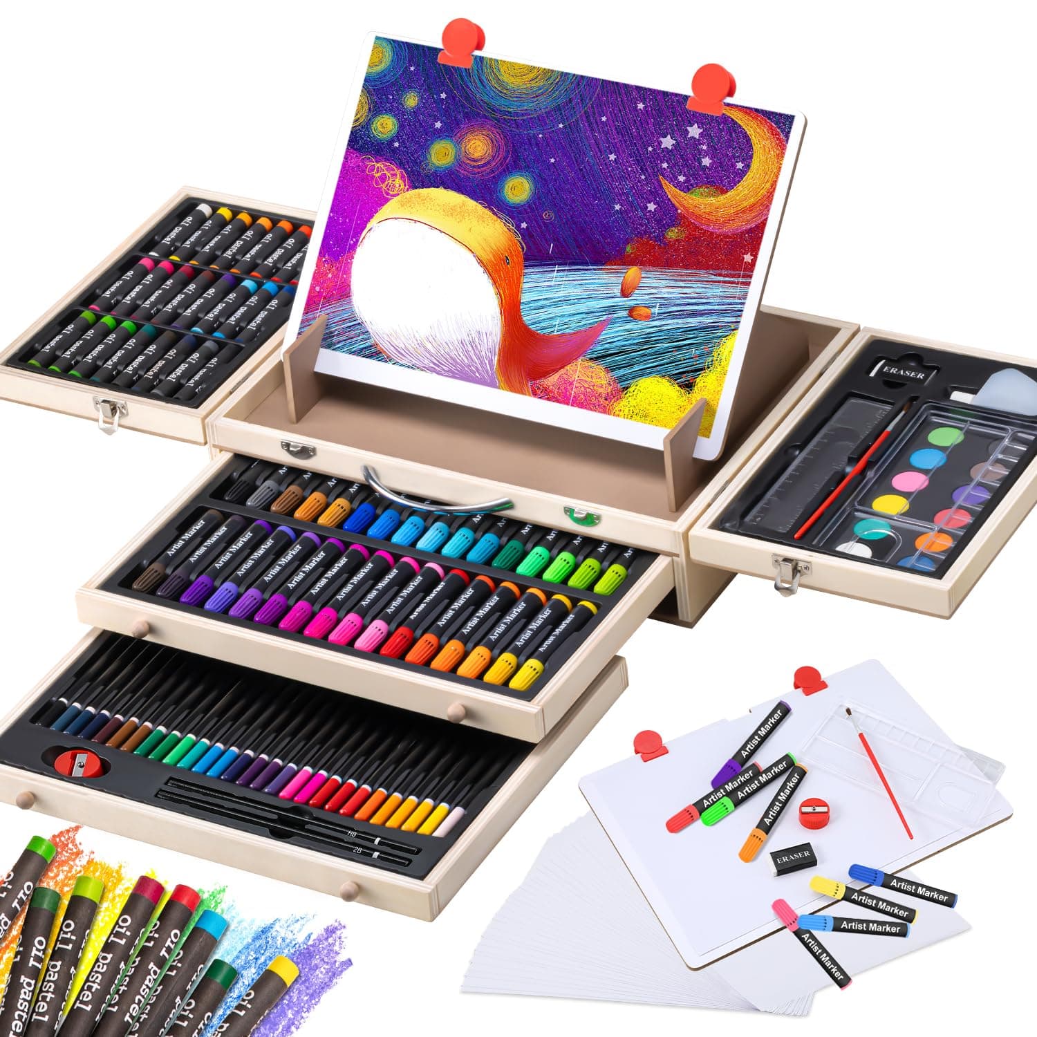 Wooden Art Set