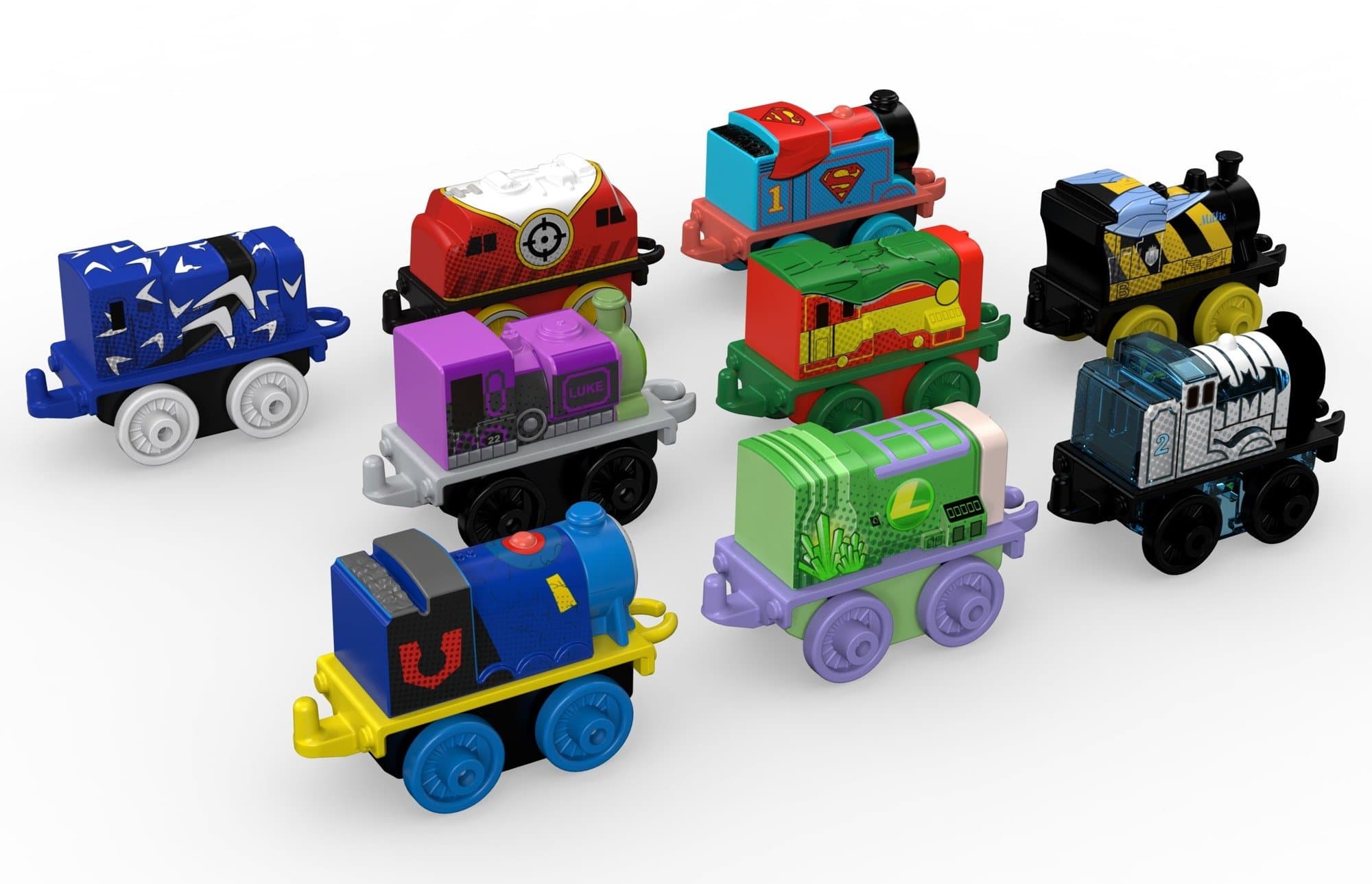 Thomas & Friends MINIS,/dc Super Friends 9-Pack