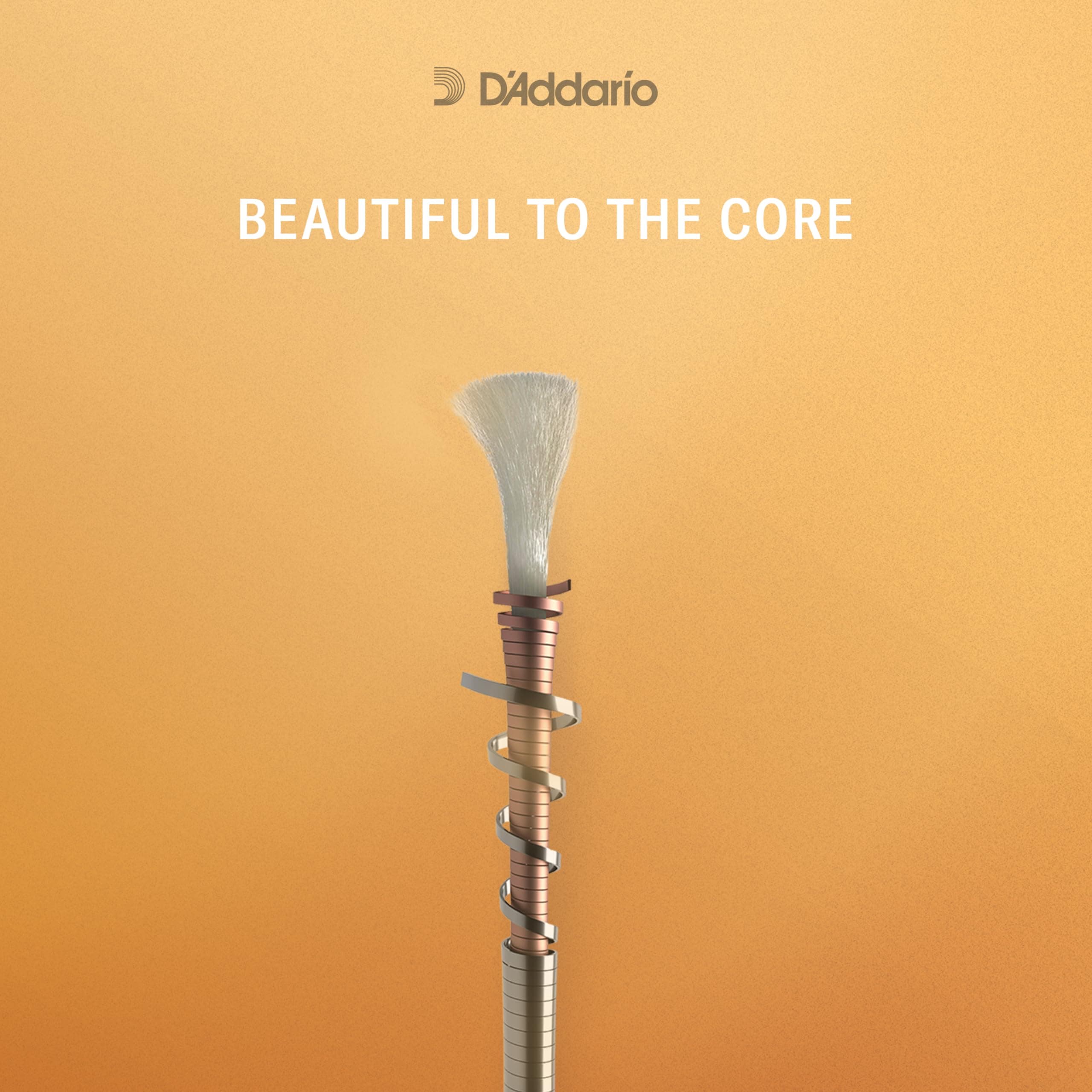 D'Addario Ascente Violin Strings - Violin Strings with Ball Ends, Synthetic Core - A311 1/4M - E String - 1/4 Scale - Medium Tension