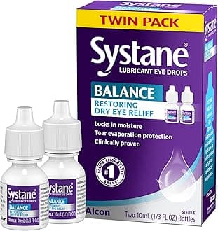 Systane Balance Lubricant Eye Drops 2 Pack, 20 ML