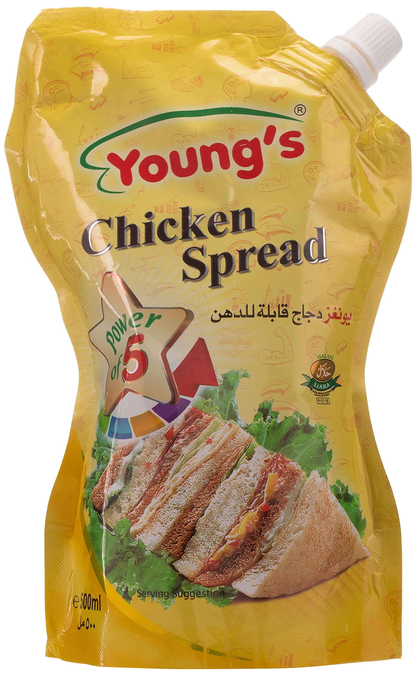 Young's Chicken Spread, 500 ml