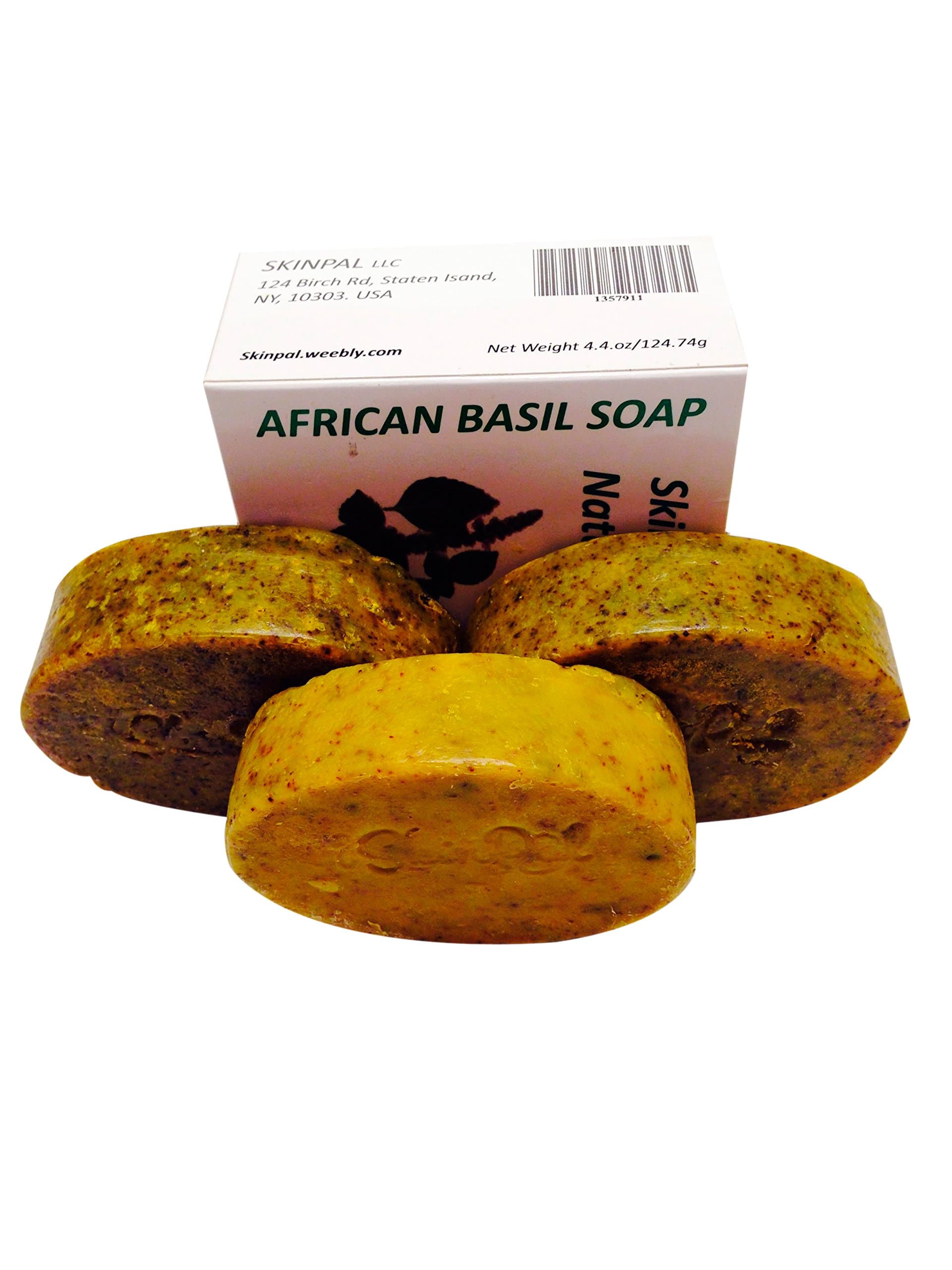 Skinpal African Basil soap ( black soap )