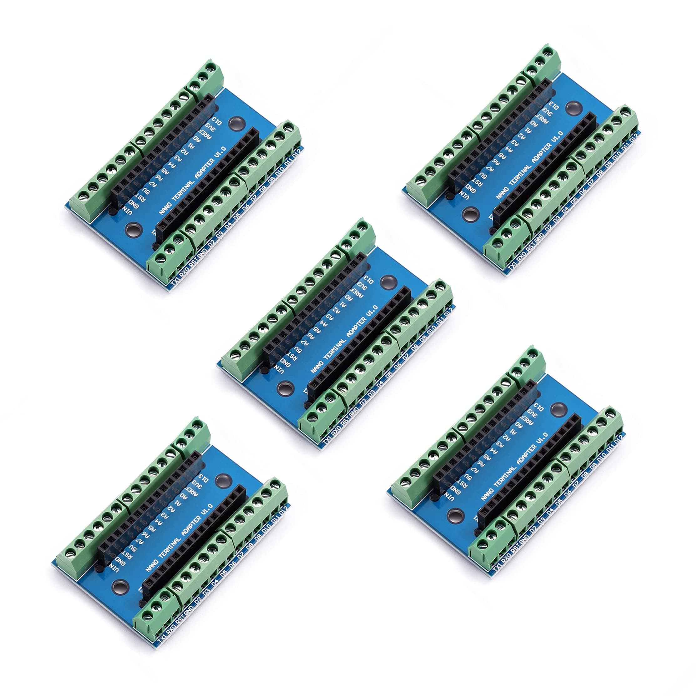 Nano V3.0 Adapter Expansion Board Module IO Shield Expansion Board for Arduino 5pcs