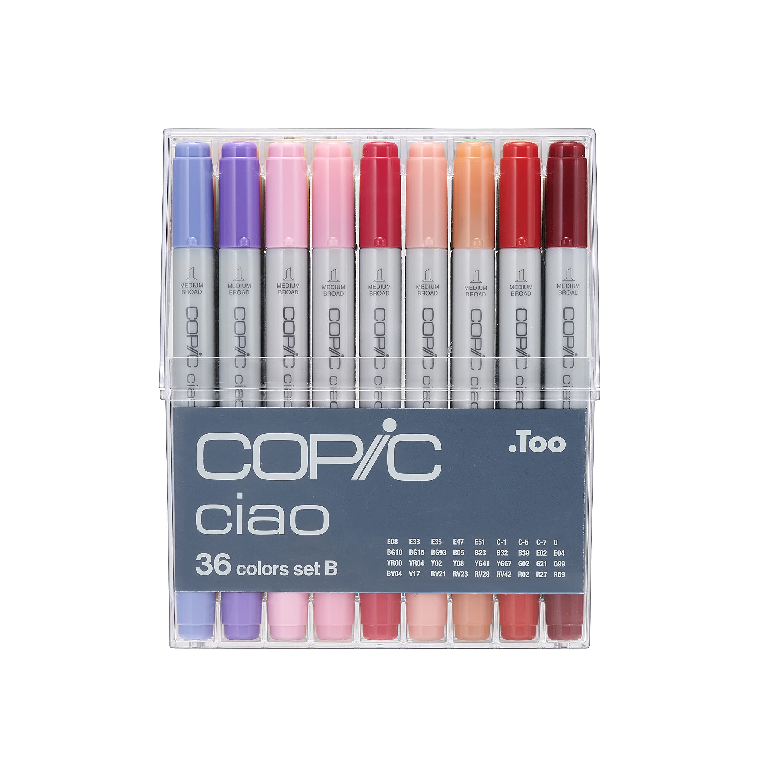 Marker I36B Ciao Markers Set B, 36-Piece