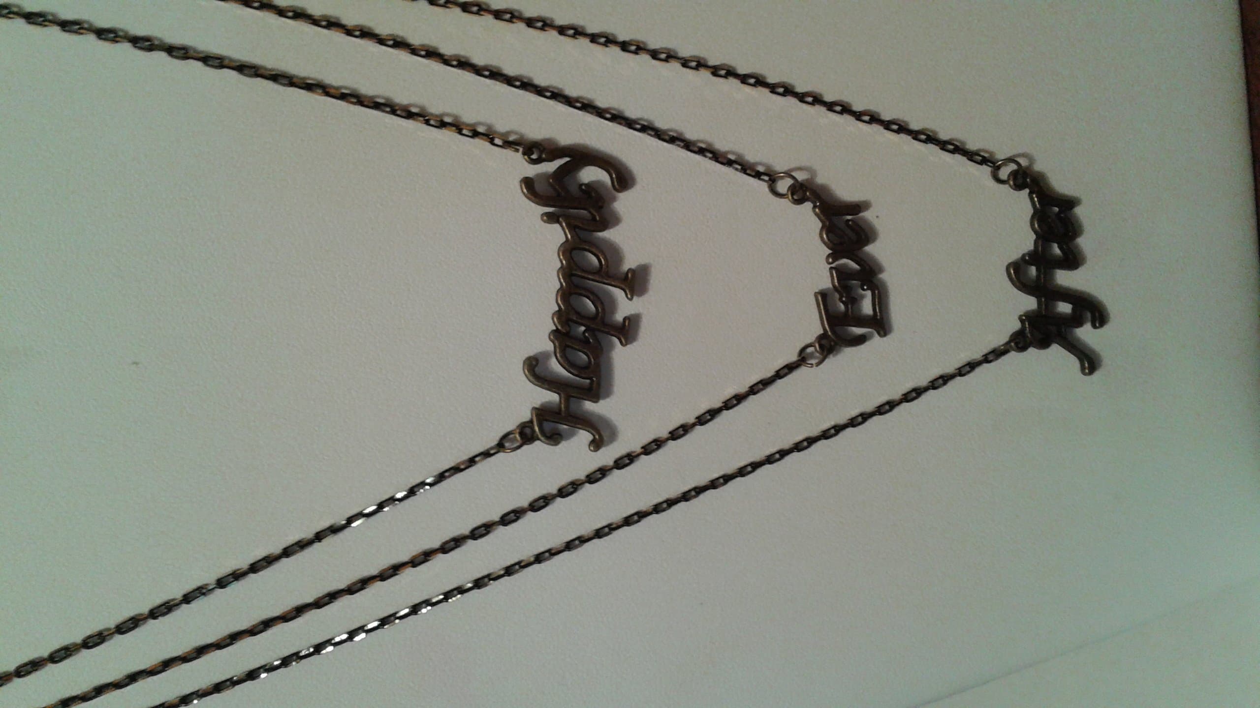 Happily Ever After 3 strand necklace