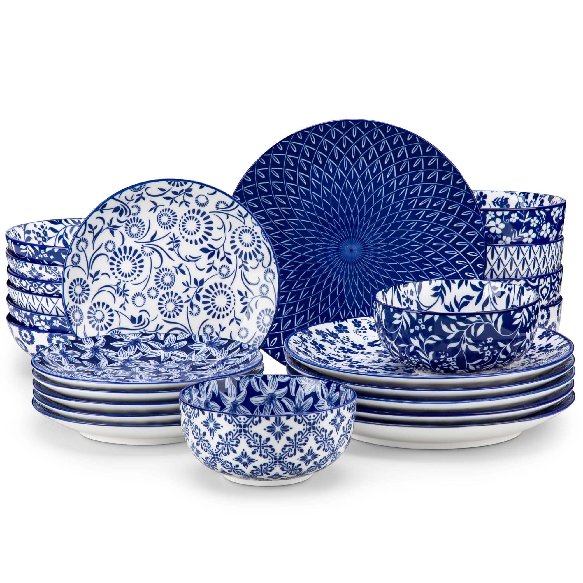 SELENE Dinnerware Set of 24