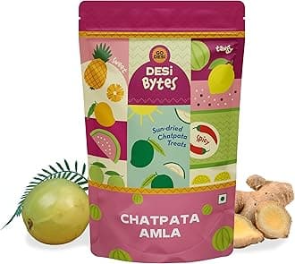 GO DESi Dried Chatpata Amla Candy, 300g, Indian Gooseberry, Fruit Snacks, Mouth Freshener