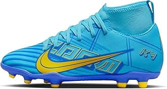 NikeJunior Superfly 9 Club KM FG/MG Football Boots DO9789 Soccer Cleats (UK 4 US 4.5Y EU 36.5, Baltic Blue White 400)