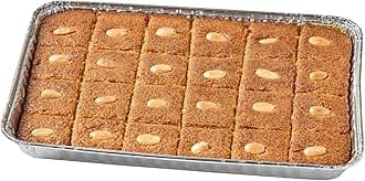 Almond Basbousa/Hareesa/Nammoura Semolina Cake