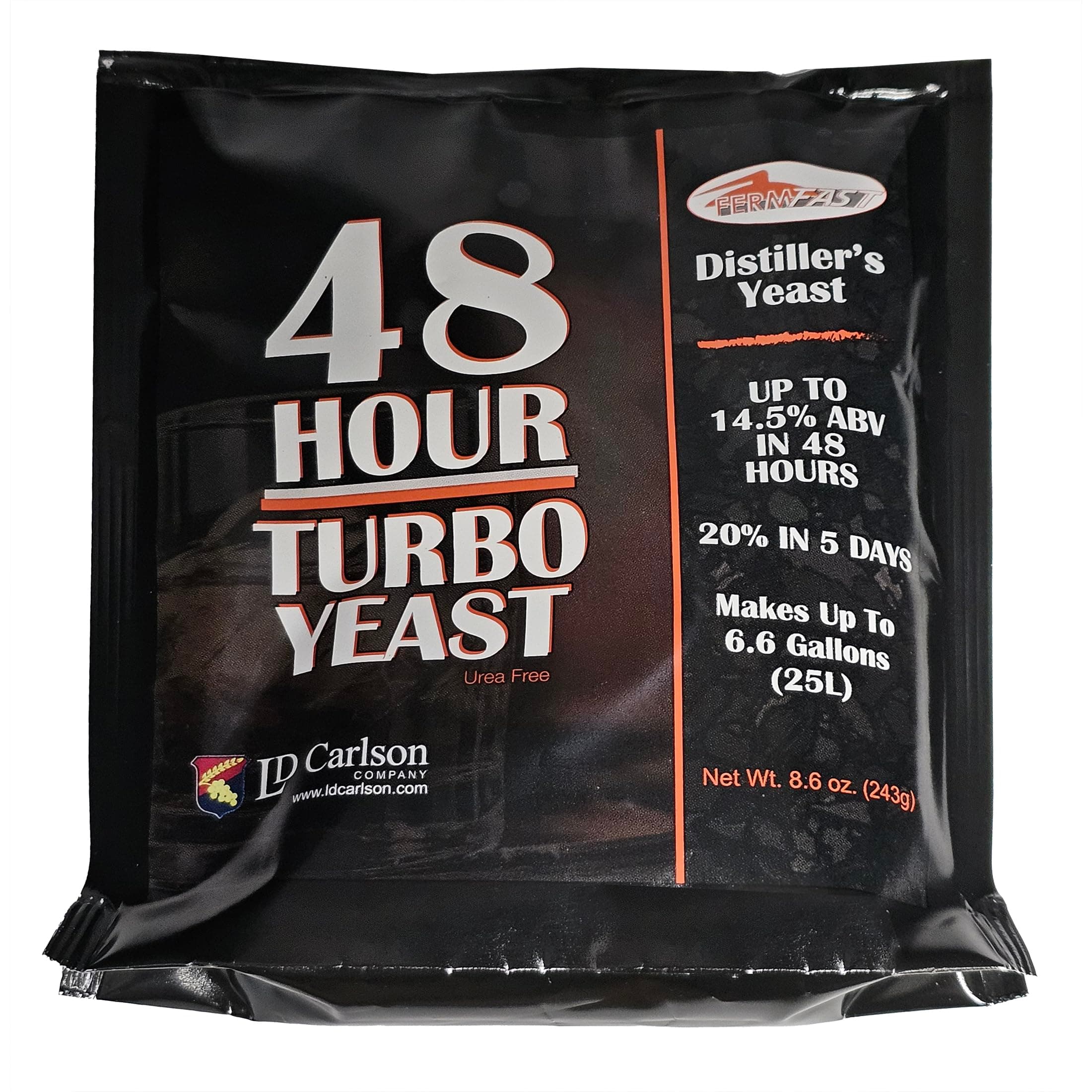 FERMFAST - Does Not Apply 48 HOUR TURBO YEAST 8.5 oz (243 g) PACKET