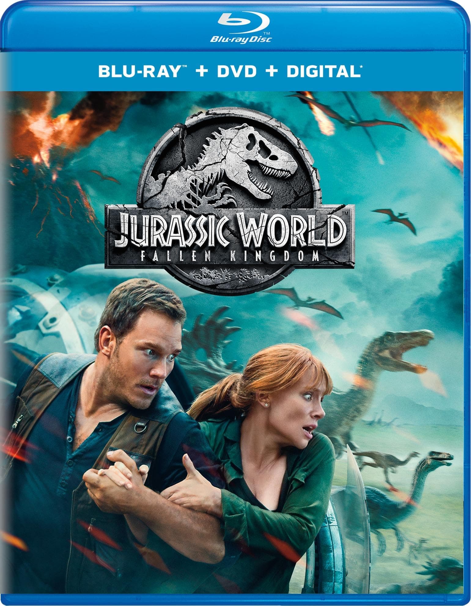 Jurassic World Fallen Kingdom - Blu-ray + DVD + Digital
