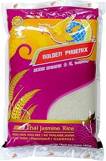 Pure Jasmine Rice (100% Thai Jasmine), 10 Pound