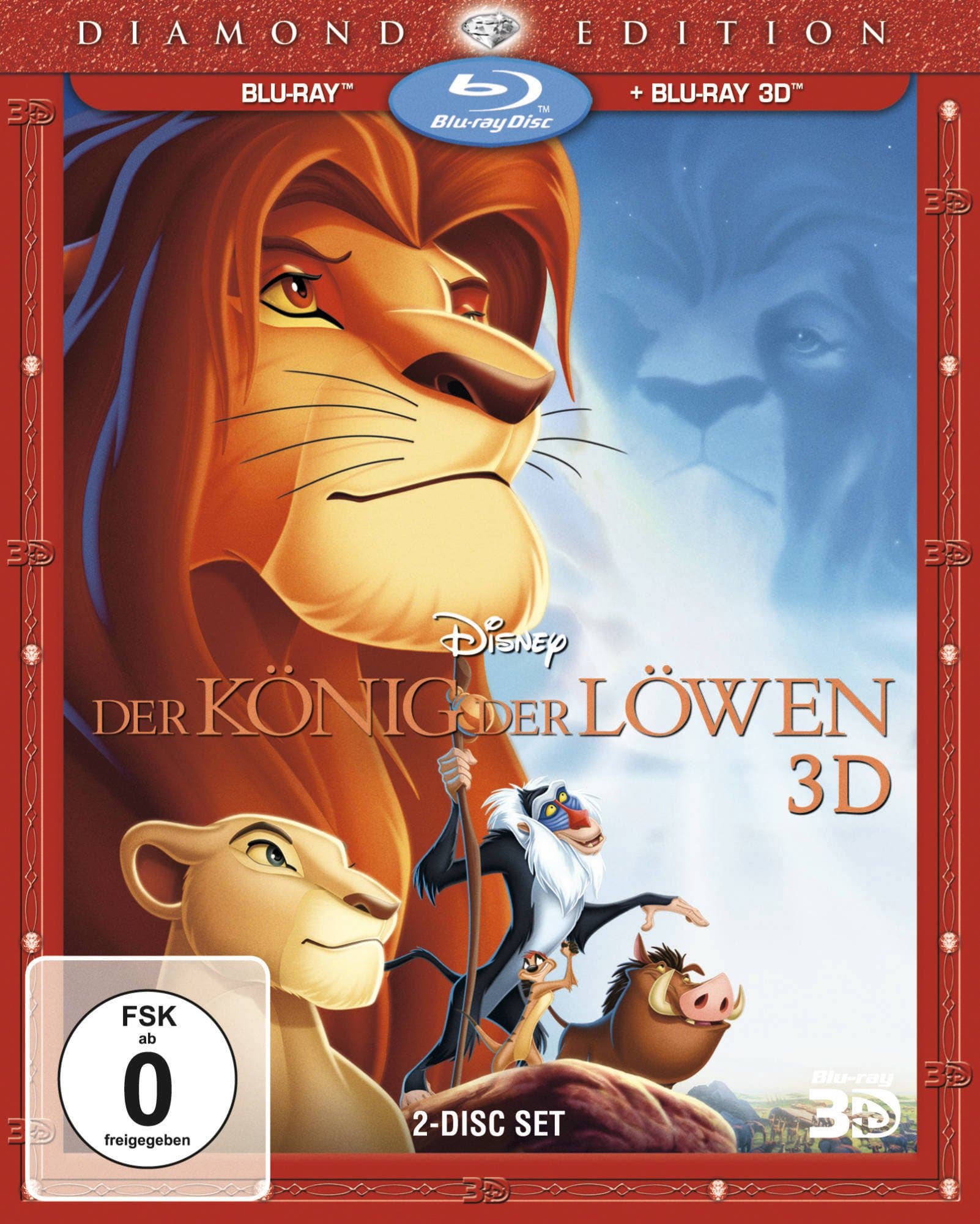 Der Knig der Lwen - Diamond Edition - 3d+2d [Blu-ray]