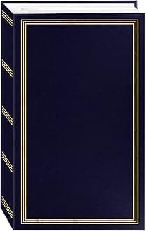 Pioneer Photo Albums STC-504 Navy Blue Photo Album, 504 Pockets 4"x6"