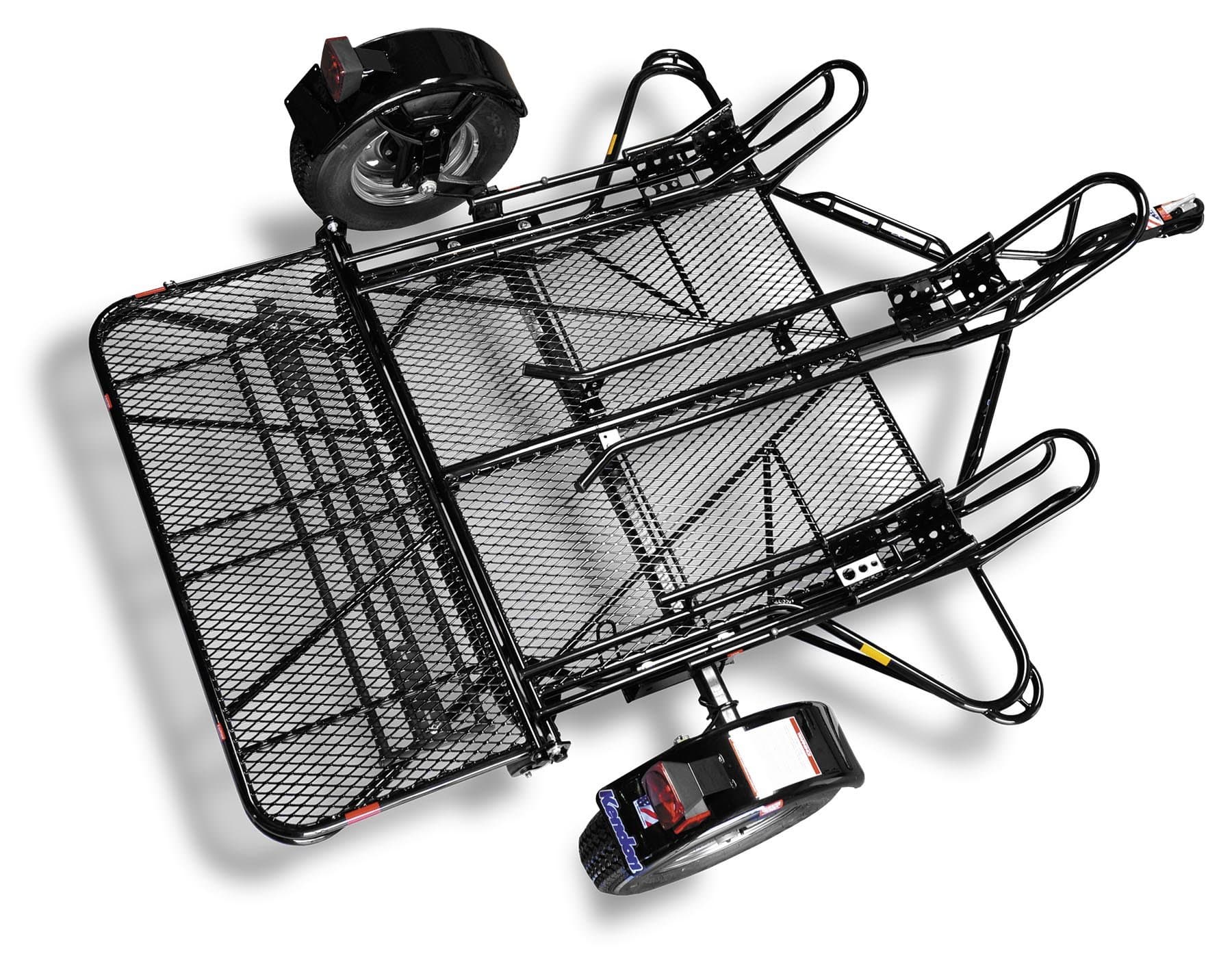 Kendon Trailers 3-Rail Combo Stand-Up Motorcycle Trailer DB507-4