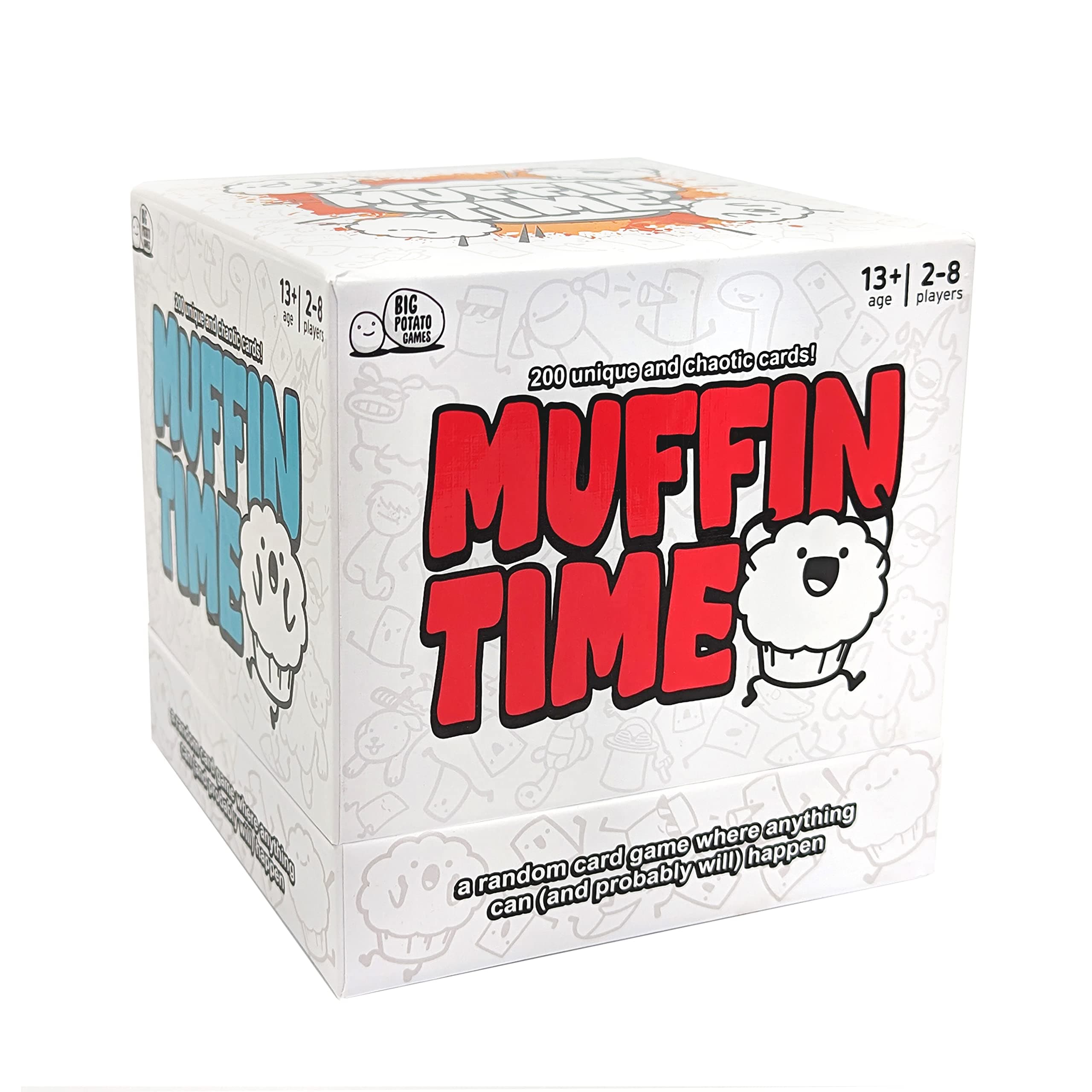 Muffin Time: A Very Random Card Game Includes Expansion Packs, 6059187, Spin Master Games