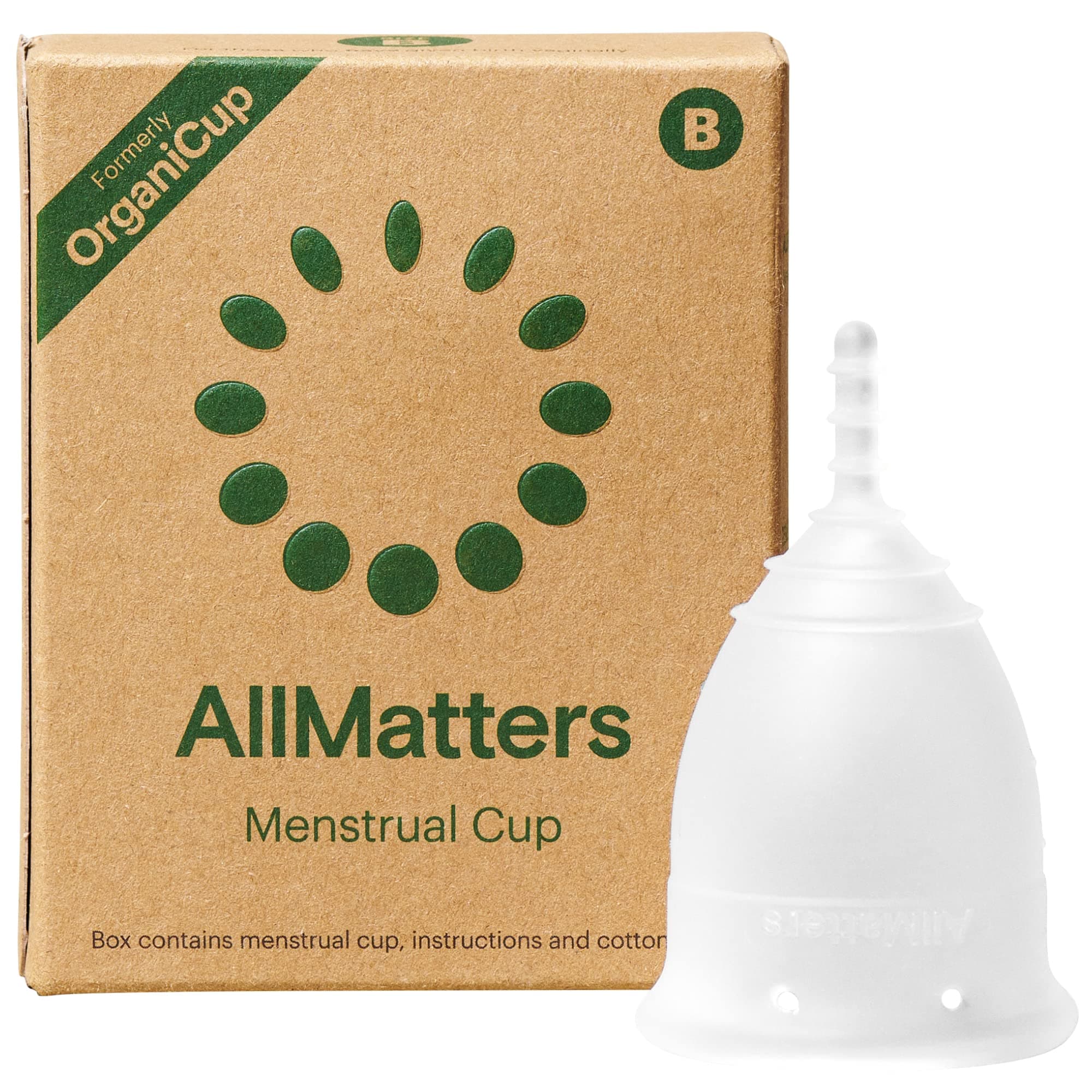 AllMatters Size B (Large) Menstrual Cup