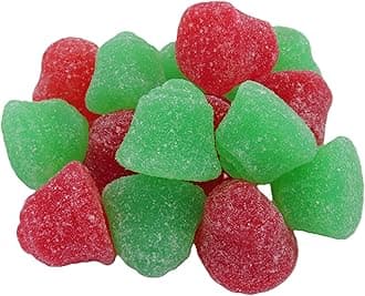 Beulah's Christmas Jelly Bells, 2 Pound Package, 110 Pieces of Candy