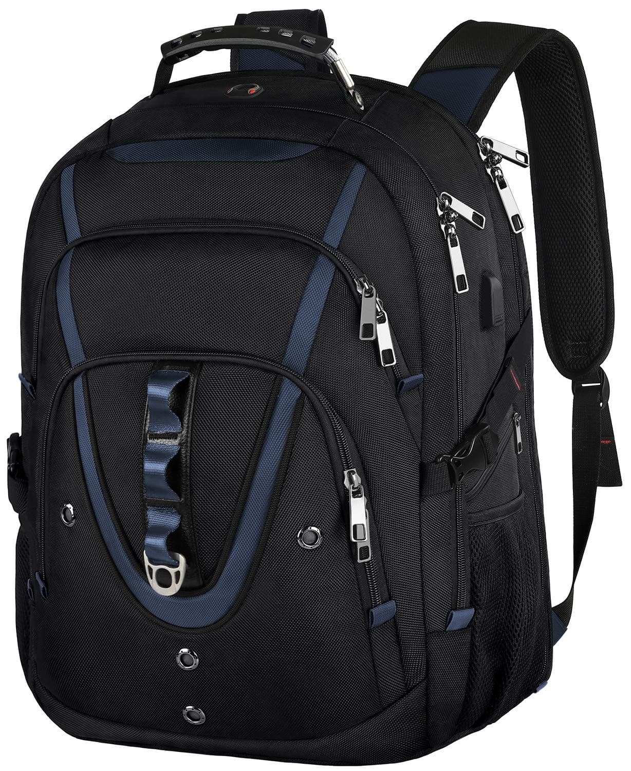 18.4 Laptop Backpack for Men,TSA Traveling Backpack with USB Charger Port & RFID