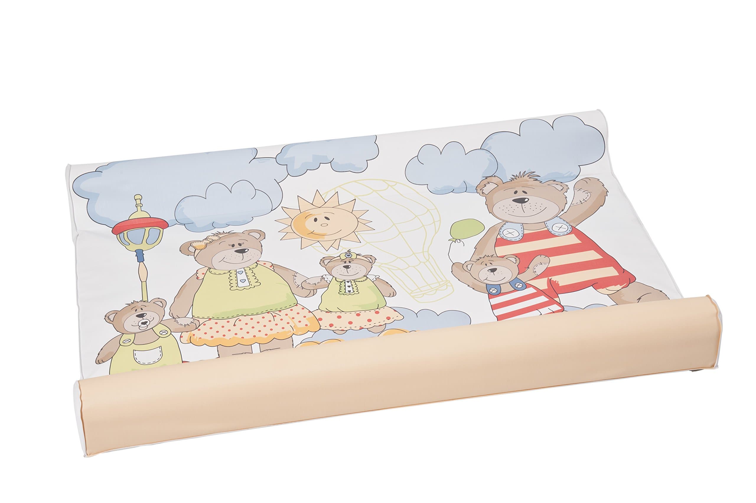 Primi Sogni 079 Bebe TRE Padded Changing Mat with Back Pocket Family Family