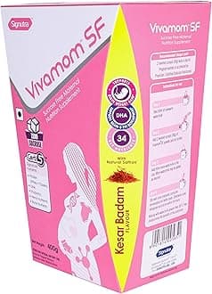 Vivamom SF Sucrose Free Maternal Nutrition Supplement - 400g BIB (Kesar Badam)