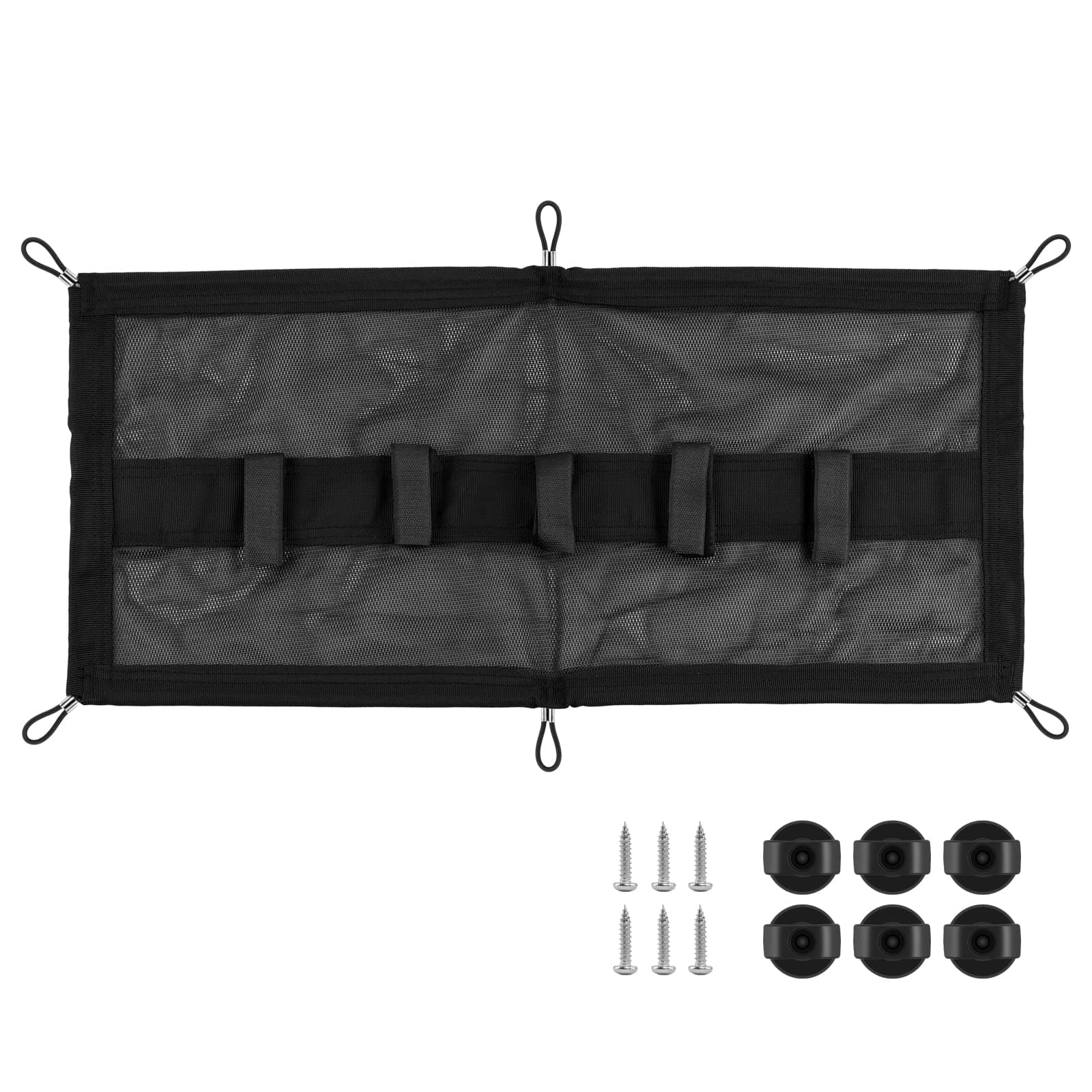 ENUODA Cable Management Net Under Desk Black Mesh Cable Manager Flexible for Standing Desk