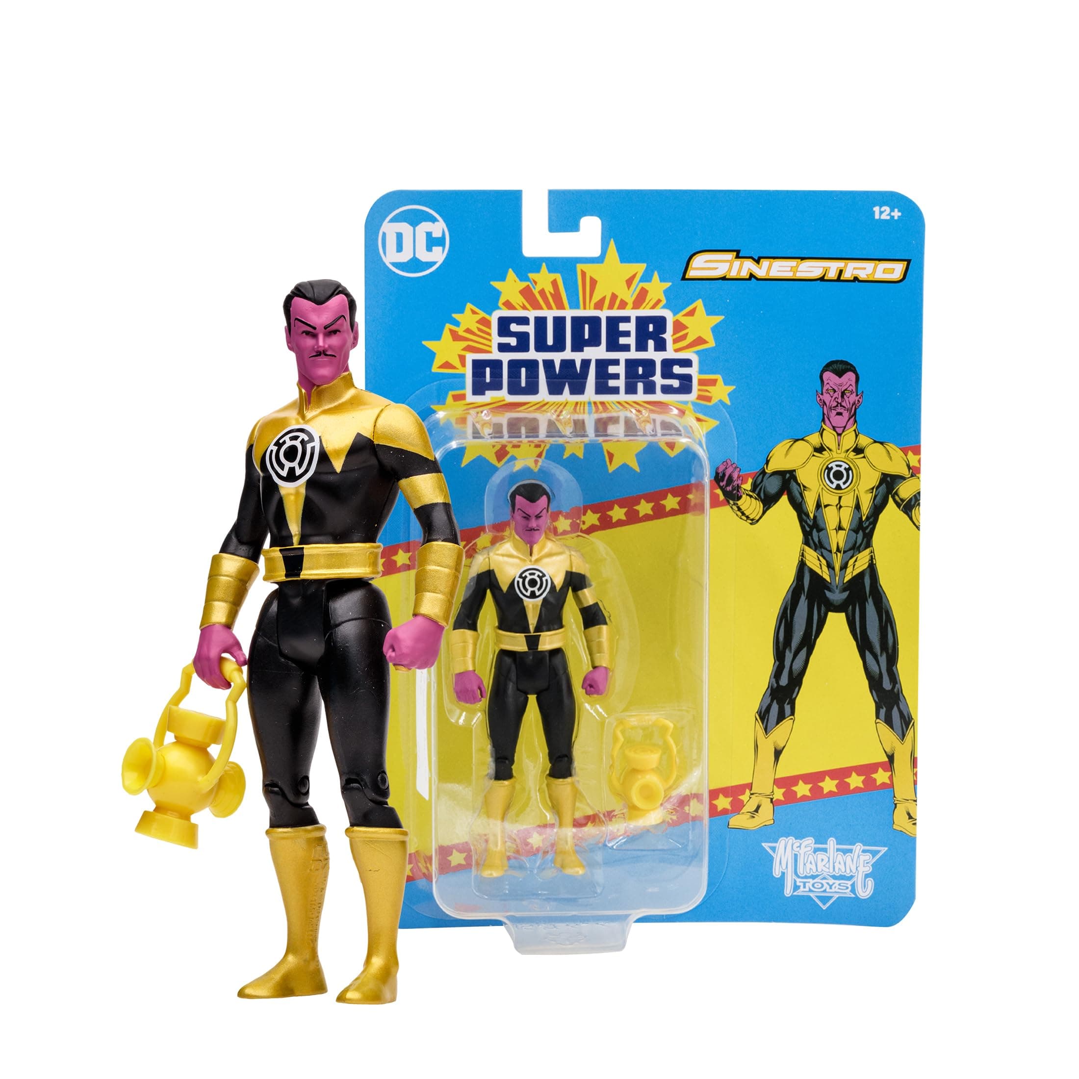 McFarlane Toys DC Direct - Super Powers 5IN Figures WV7 - Sinestro (Sinestro Corps WAR)