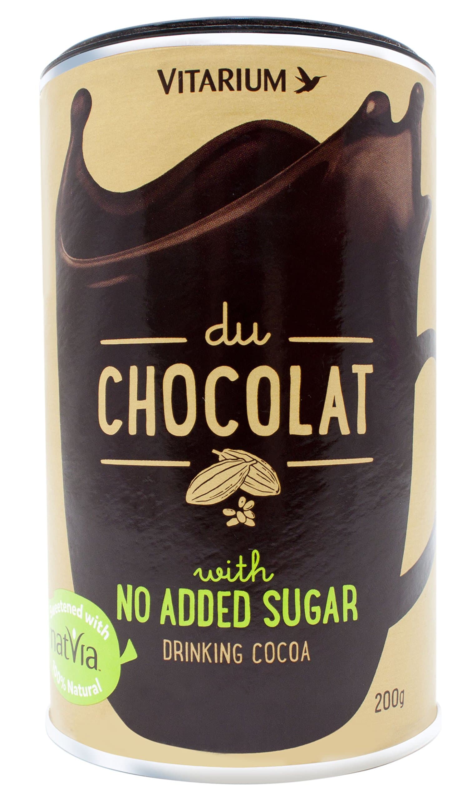 Du Chocolat (Sugar Free Drinking Cocoa Mix), 7 Ounce