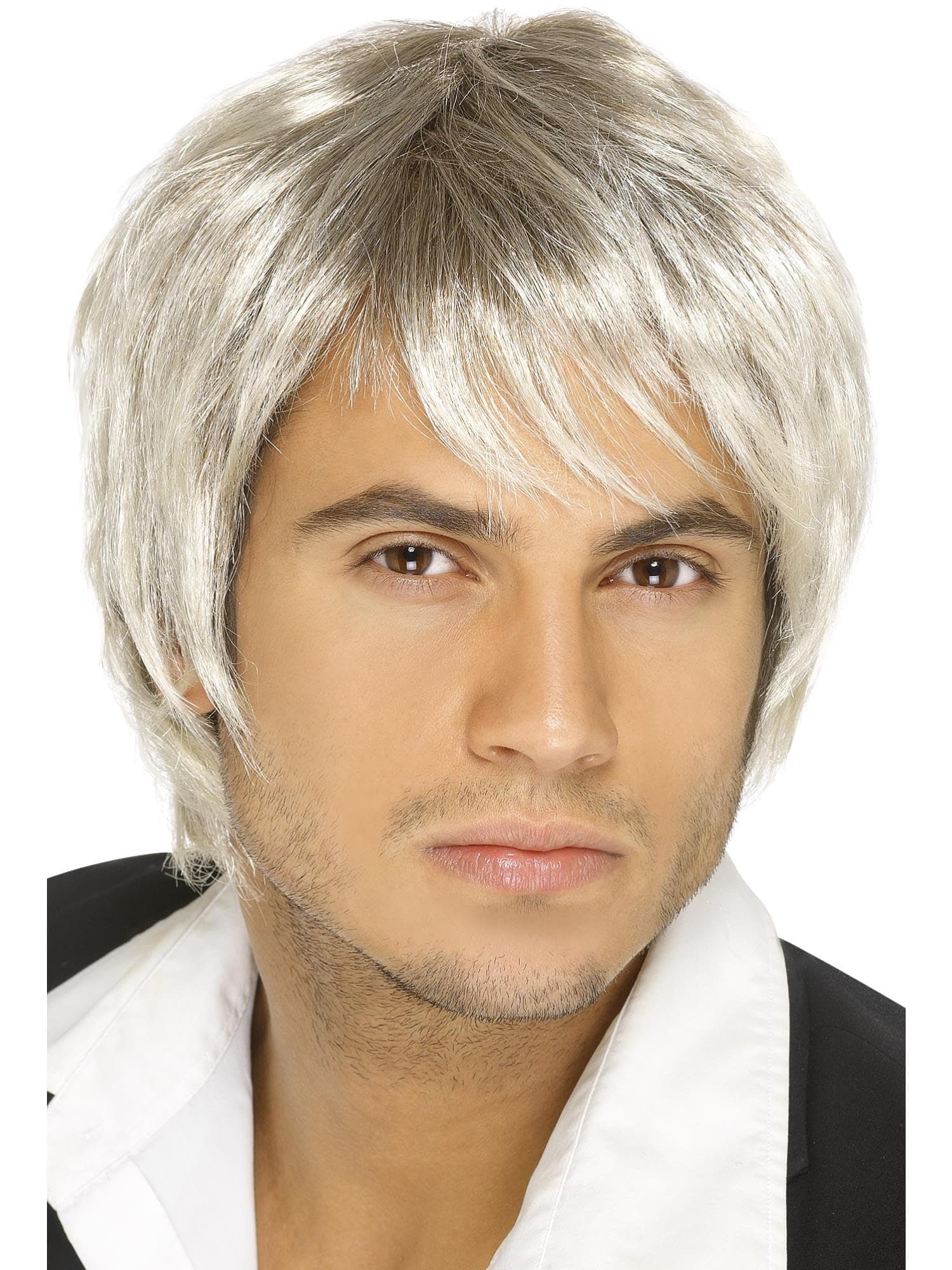 Smiffys Boy Band Light Blonde Wig - Brown