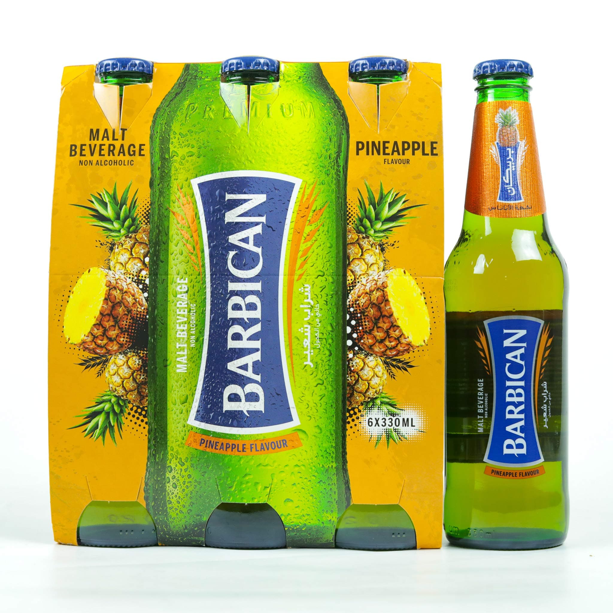 Pineapple Non-Alcoholic Drink 11.1 fl. Oz, 6 pack