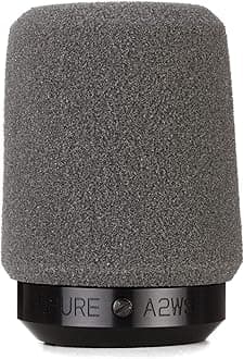 Shure A2WS-GRA Locking Foam Windscreen for 545 Series & SM57 (Gray)