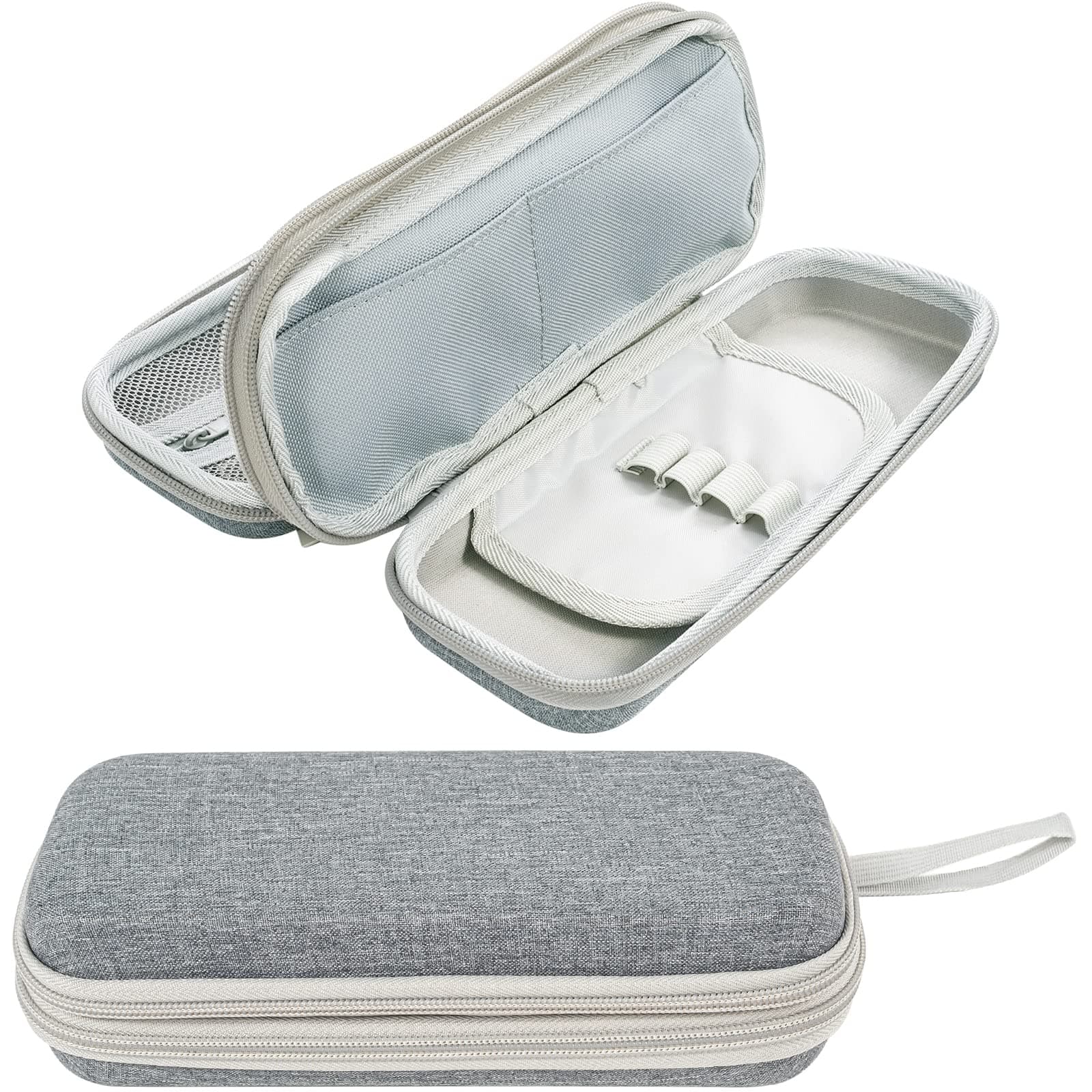 ProCase Pen Pencil Case, 2-Layer EVA Zipper Pencil Box Pouch Large Capacity Stationery Storage Organizer for School Office Supplies