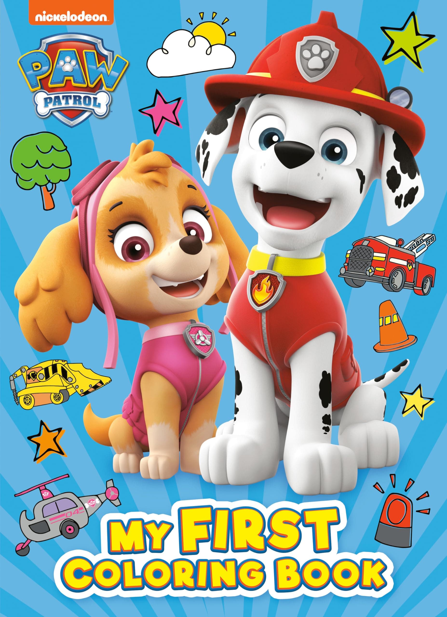 PAW PATROL MY FIRST COLORING BK